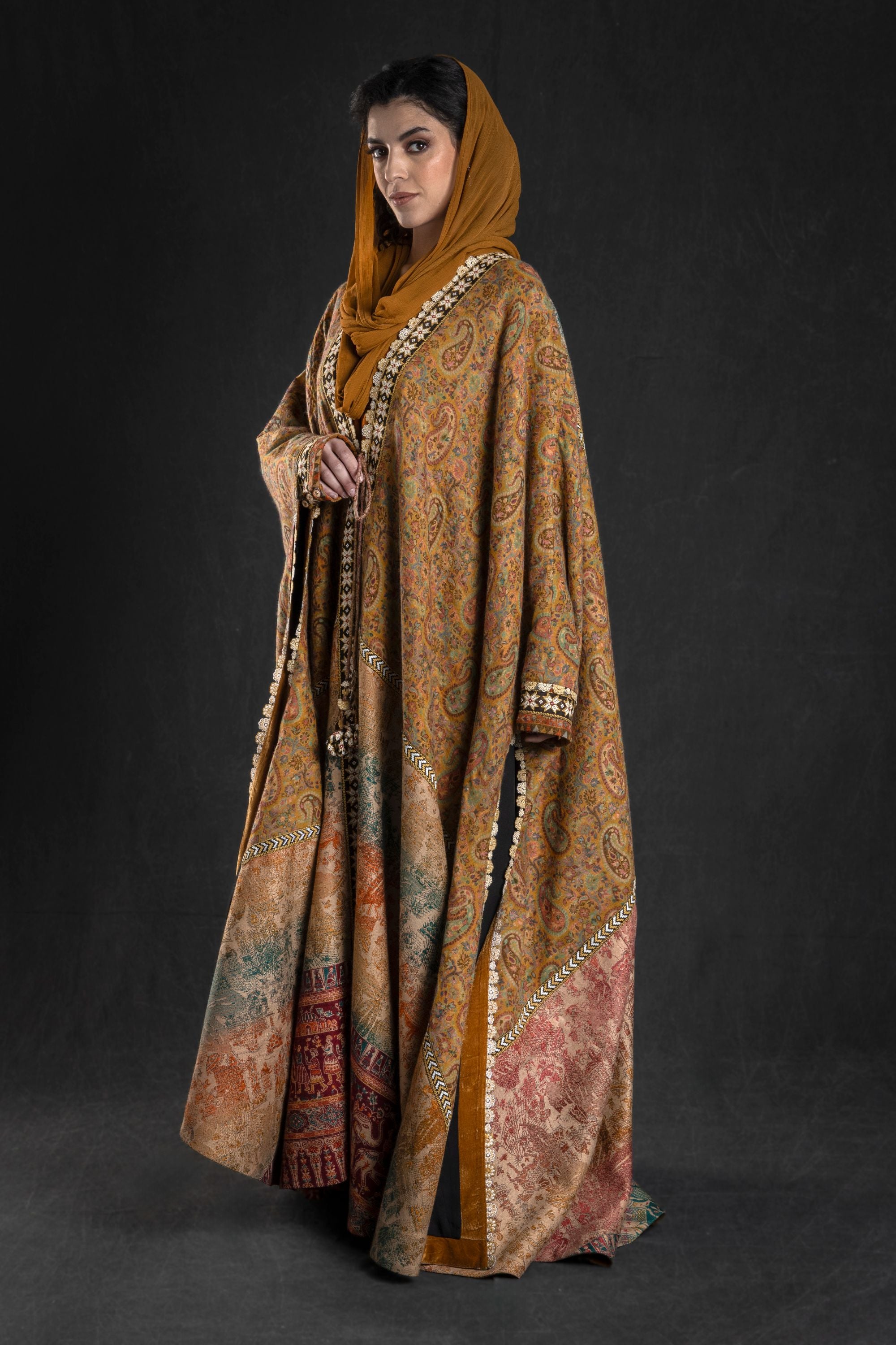 Gulzar Abaya with Embroidery