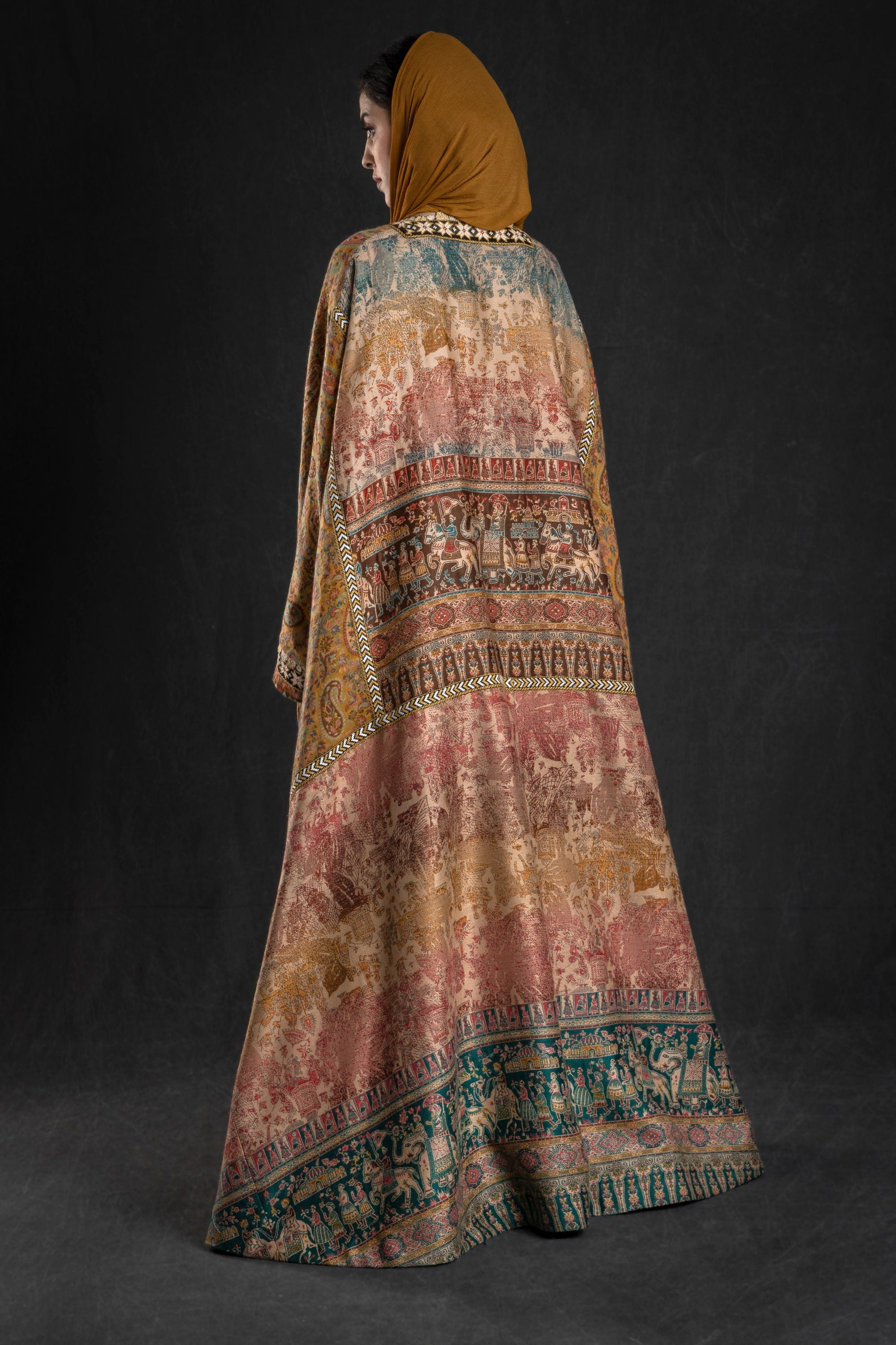 Gulzar Abaya with Embroidery