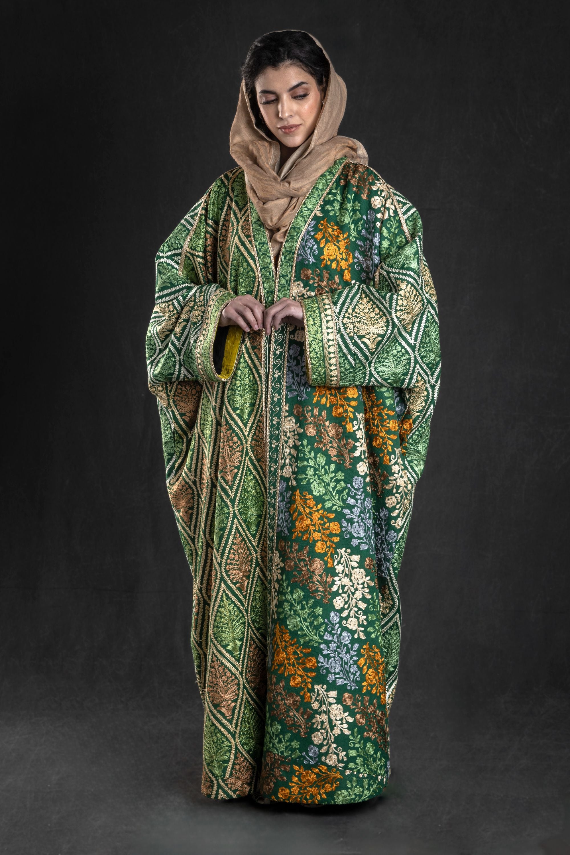 Halima Abaya with Embroidery