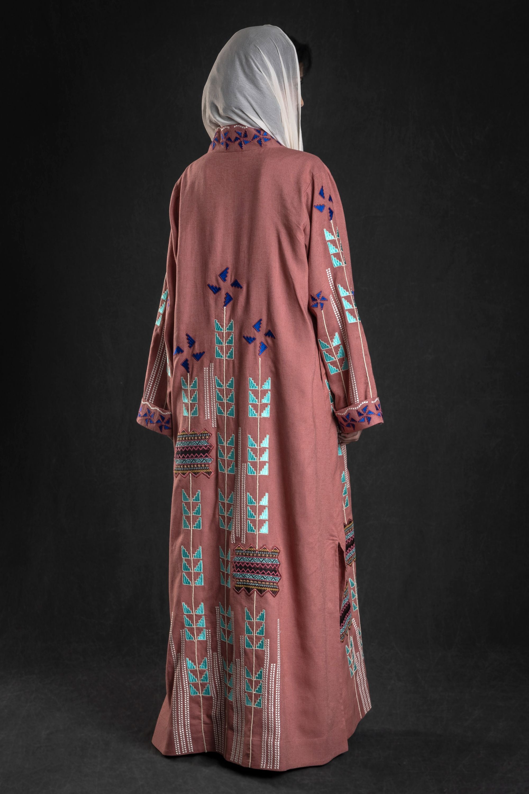 Jamila Abaya with Embroidery