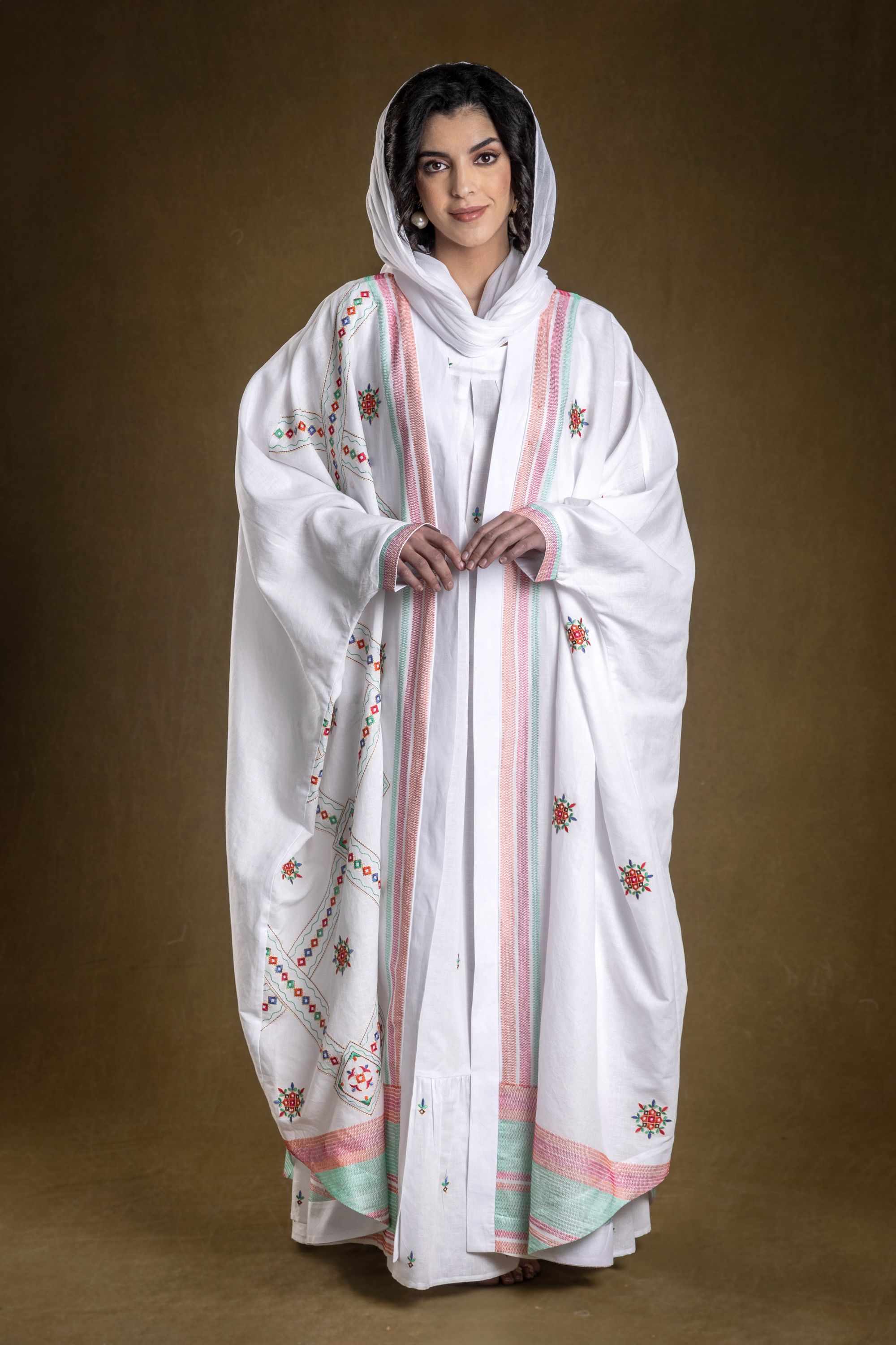 Marjana Abaya with Embroidery