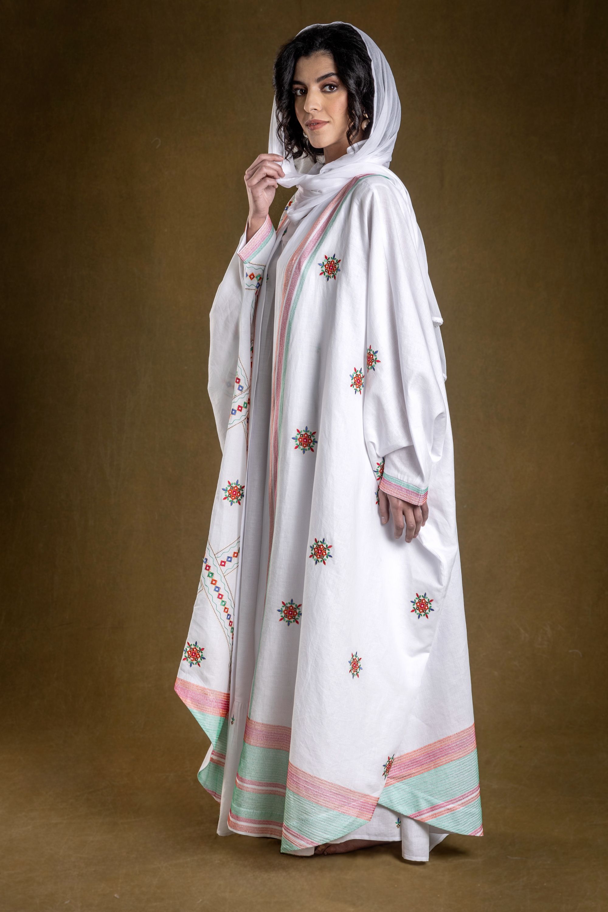 Marjana Abaya with Embroidery