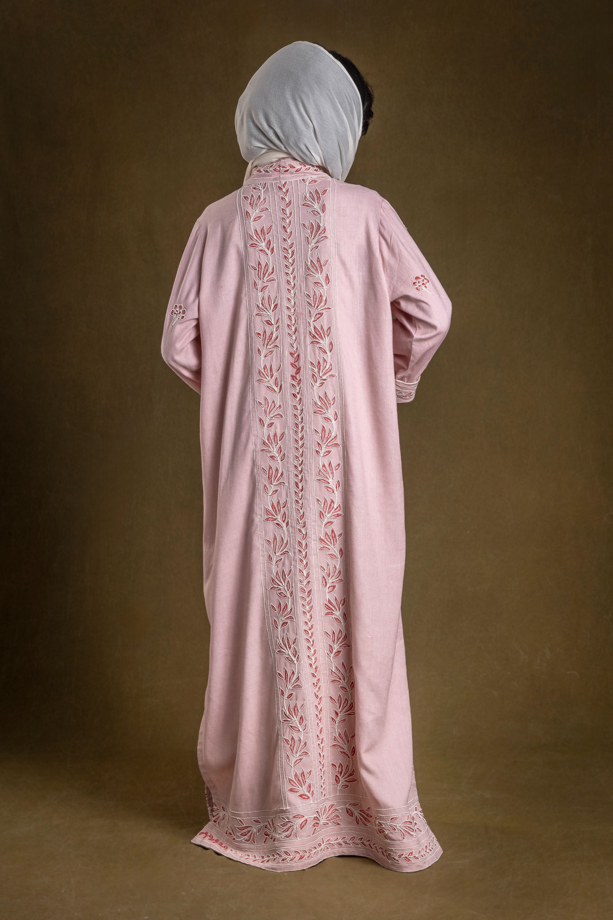 Marzia Abaya with Embroidery