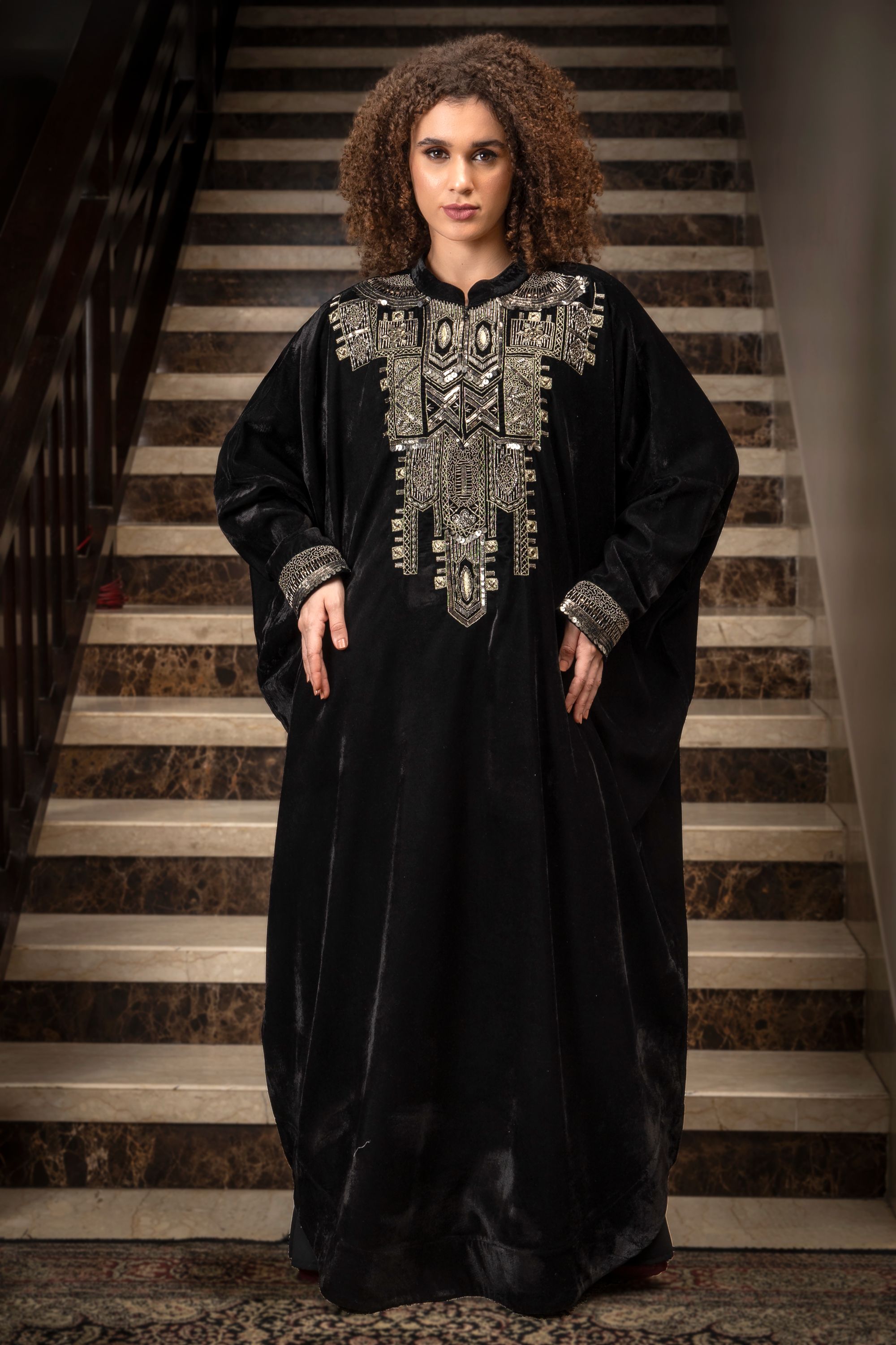 Habibi Embroidered Jalabiya