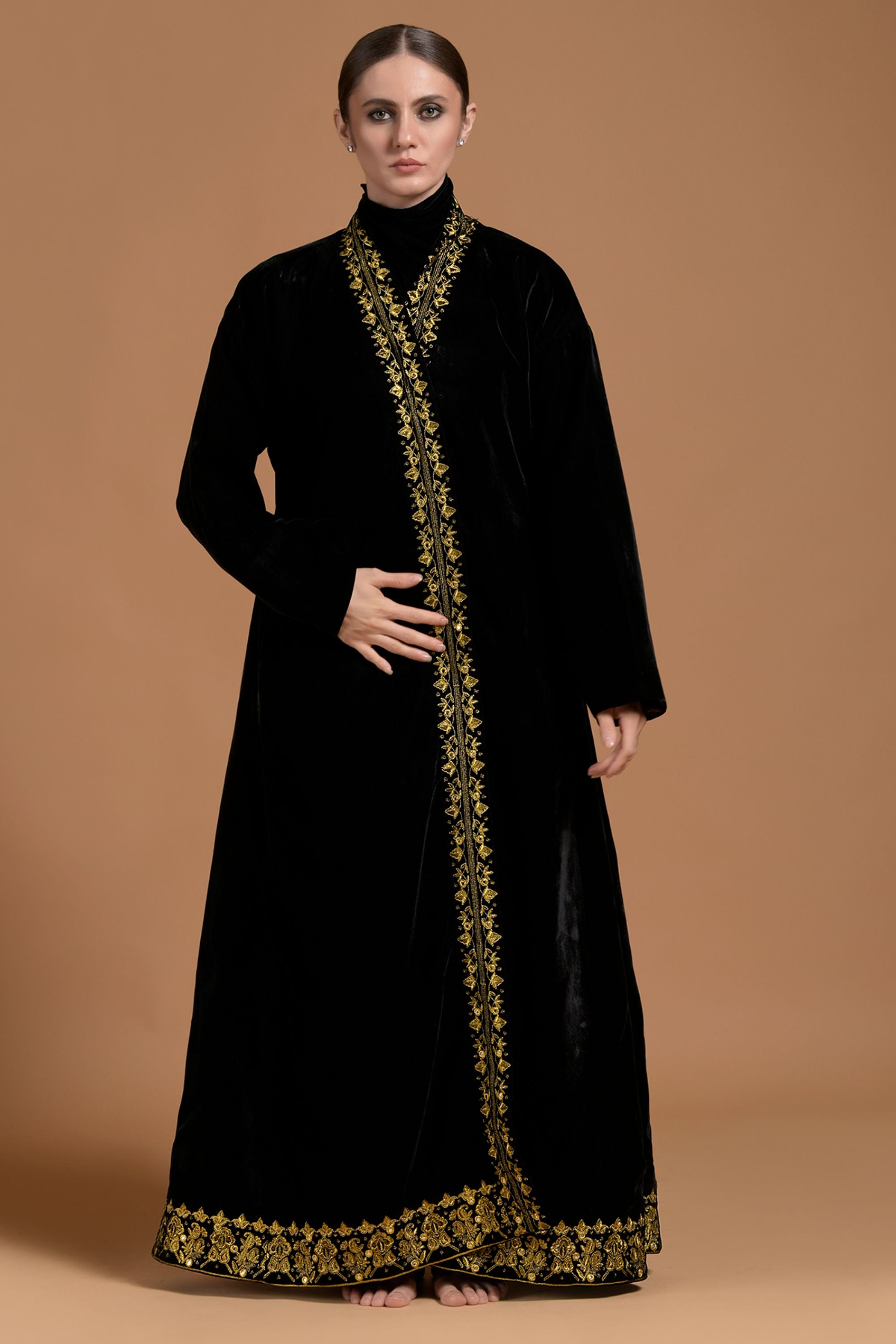 Zahara Embroidered Abaya