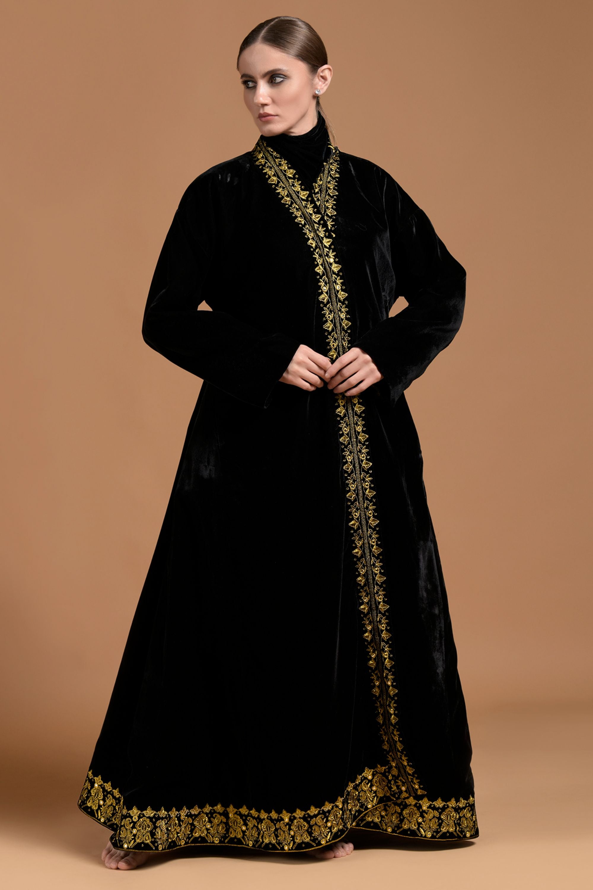 Zahara Embroidered Abaya