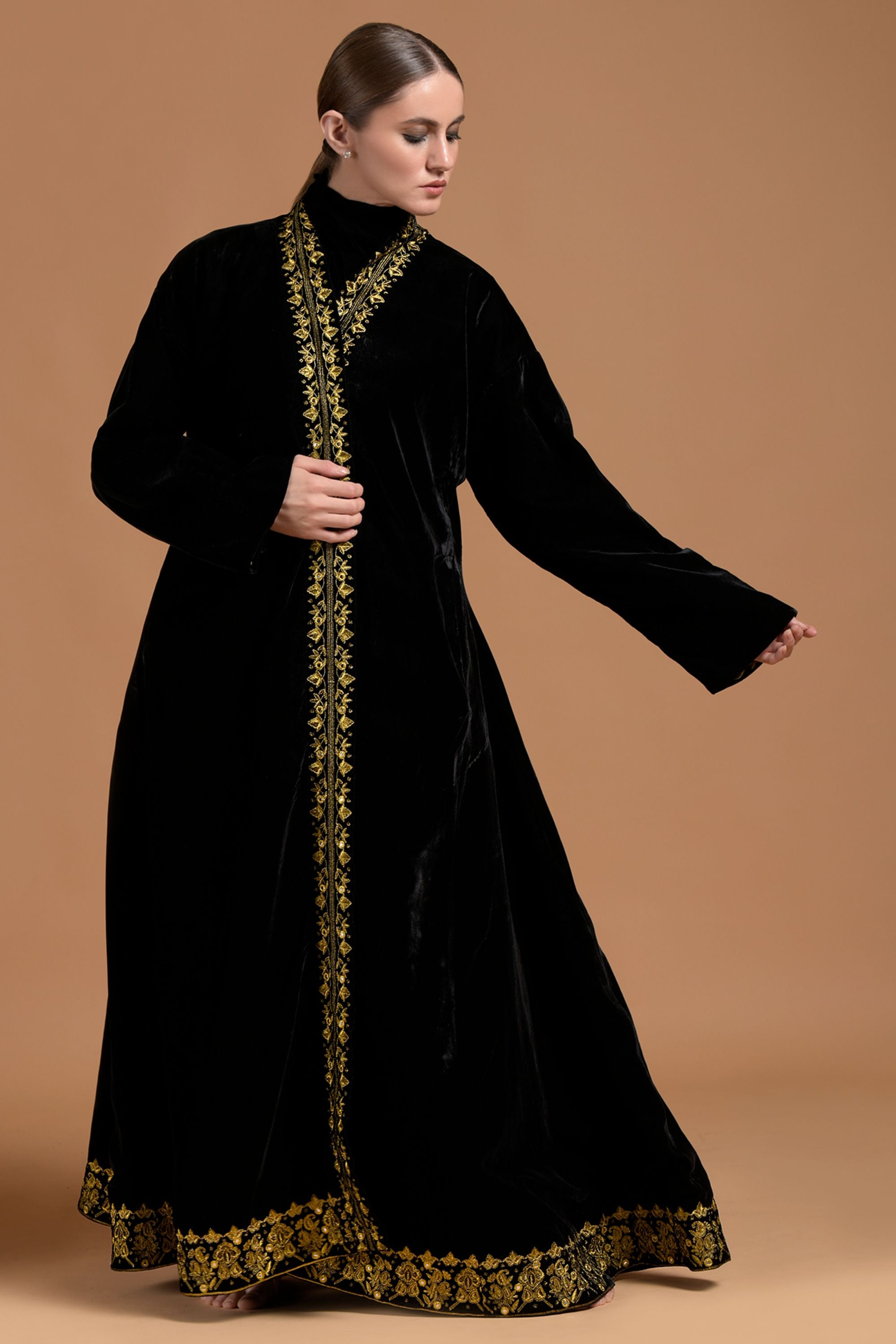 Zahara Embroidered Abaya