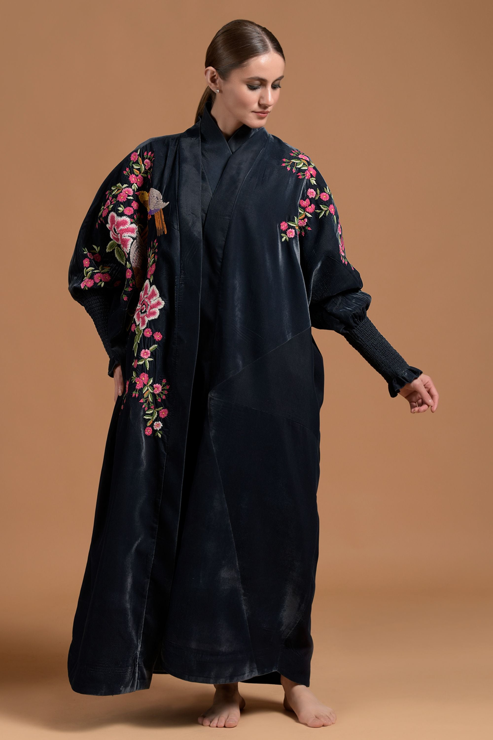 Zeenat Embroidered Abaya