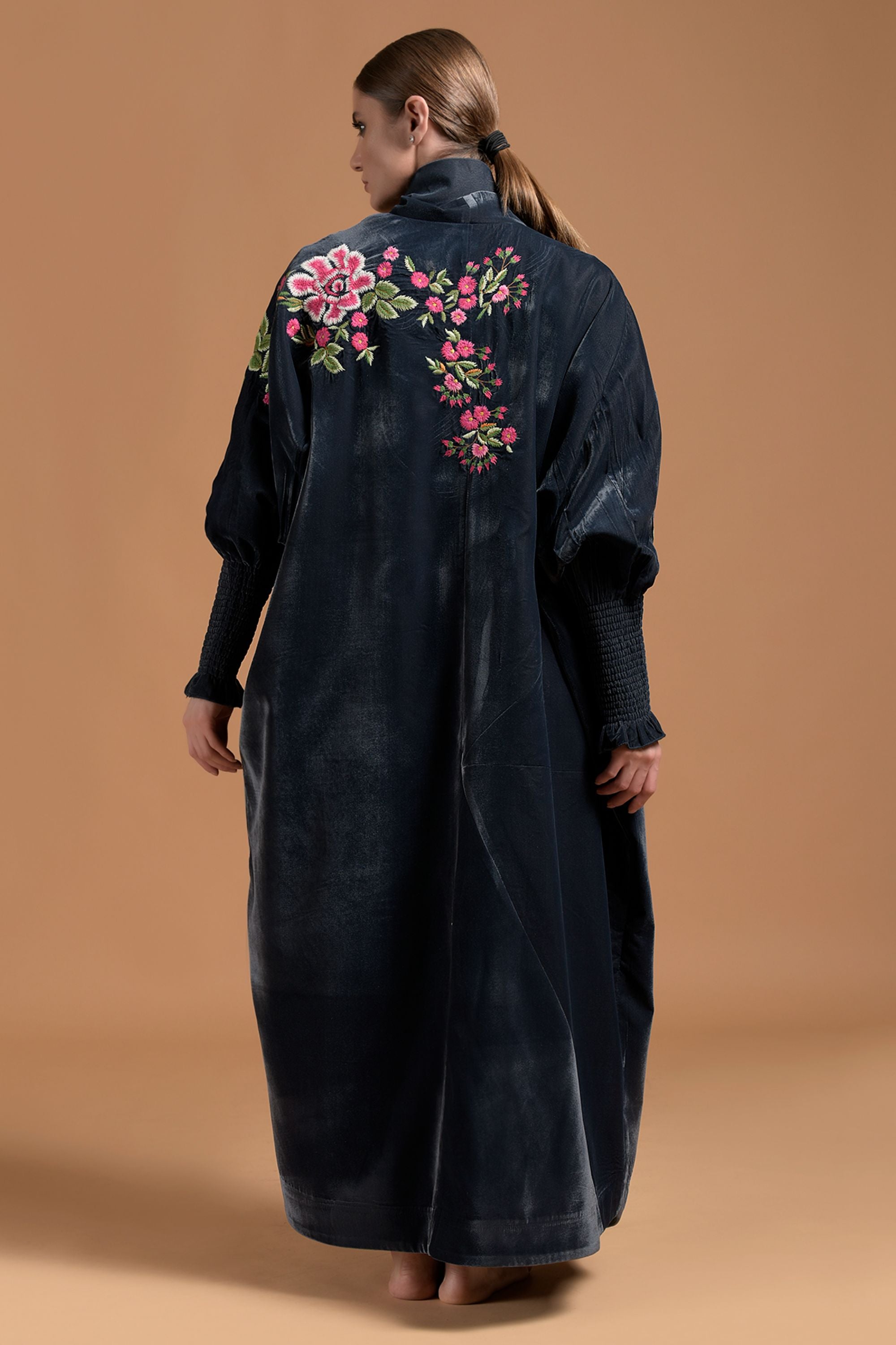 Zeenat Embroidered Abaya