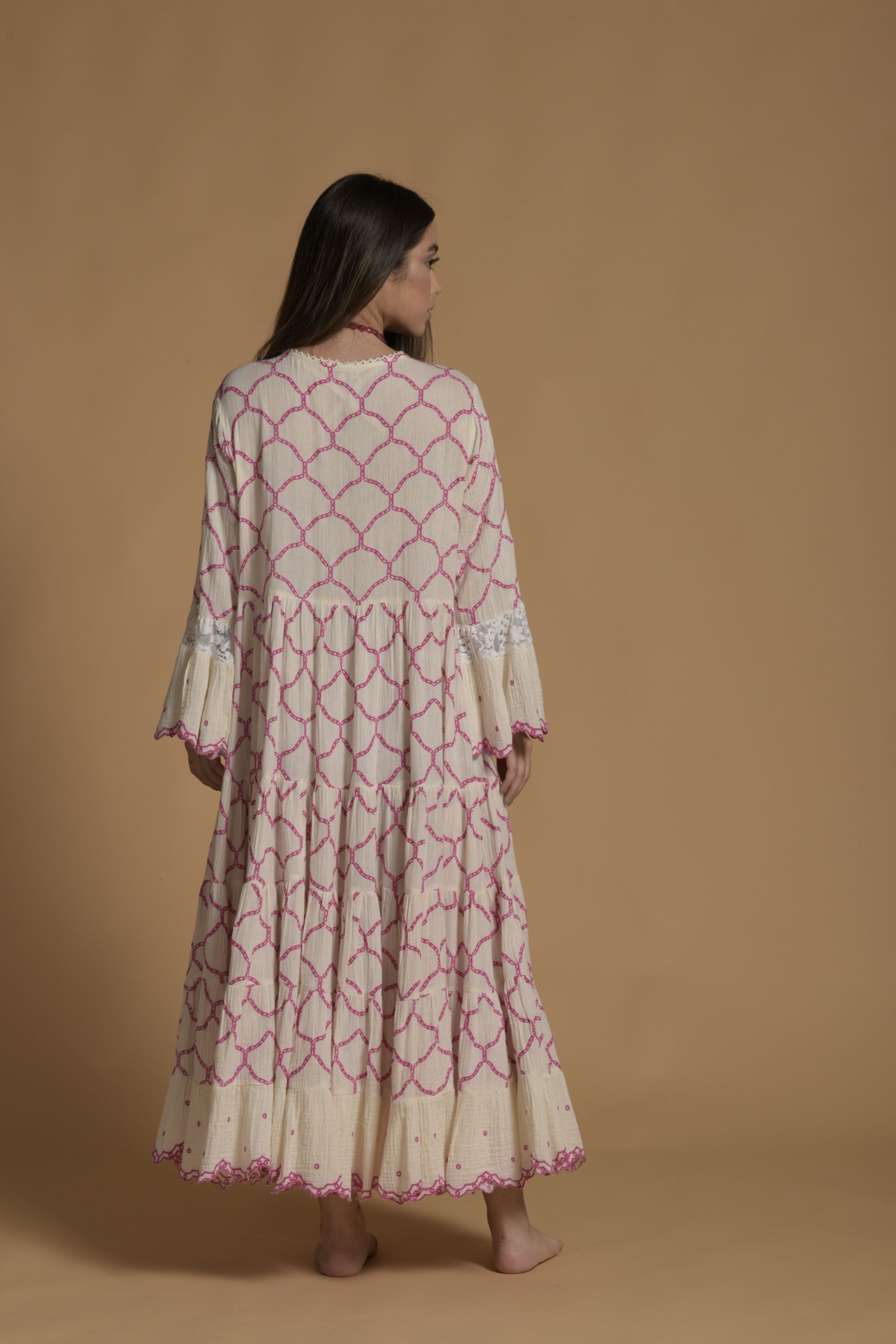 Sofia Embroidered Jalabiya