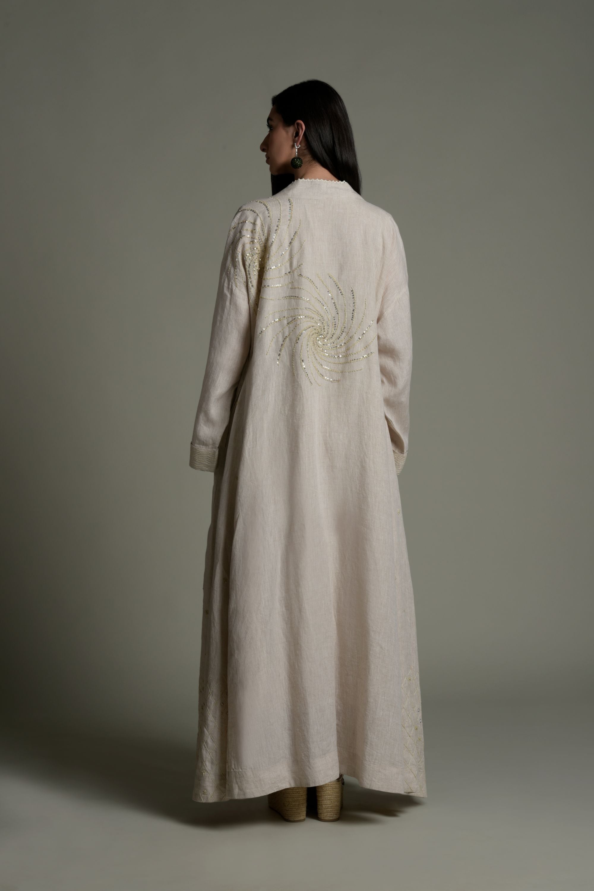 Shamim Embellished & Embroidered Abaya