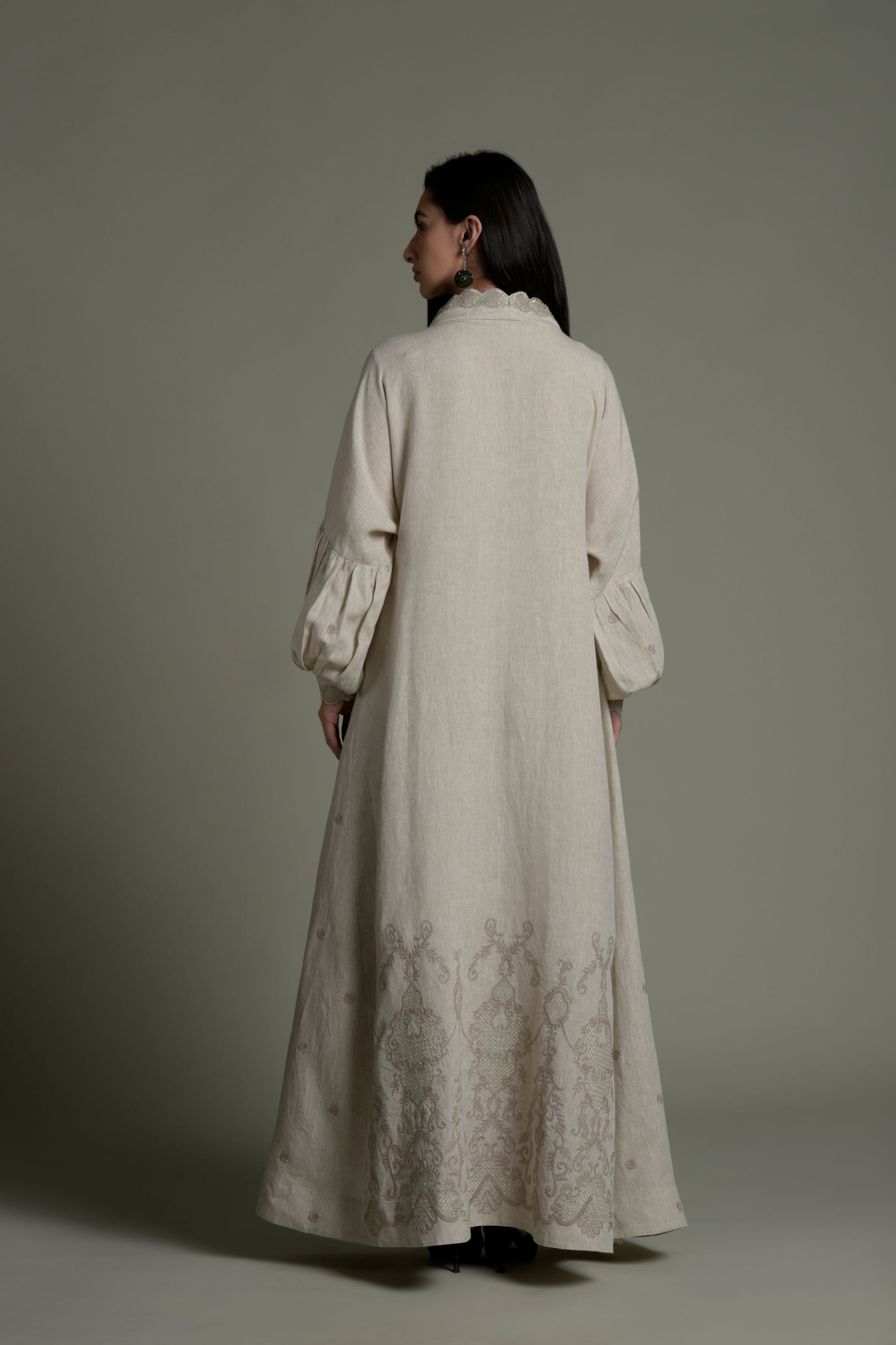 Fadilah Embroidered Abaya