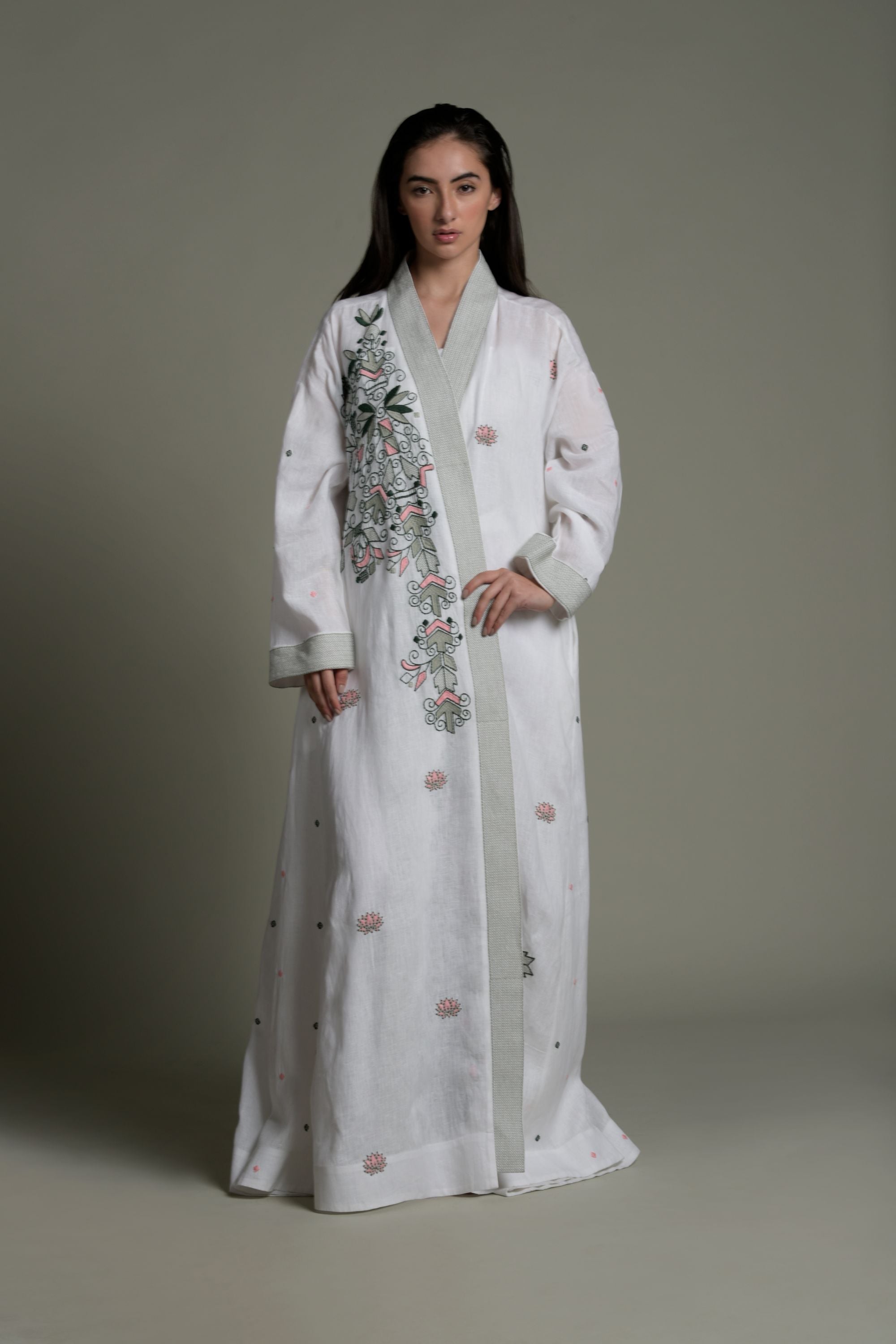 Sarah Embroidered Abaya