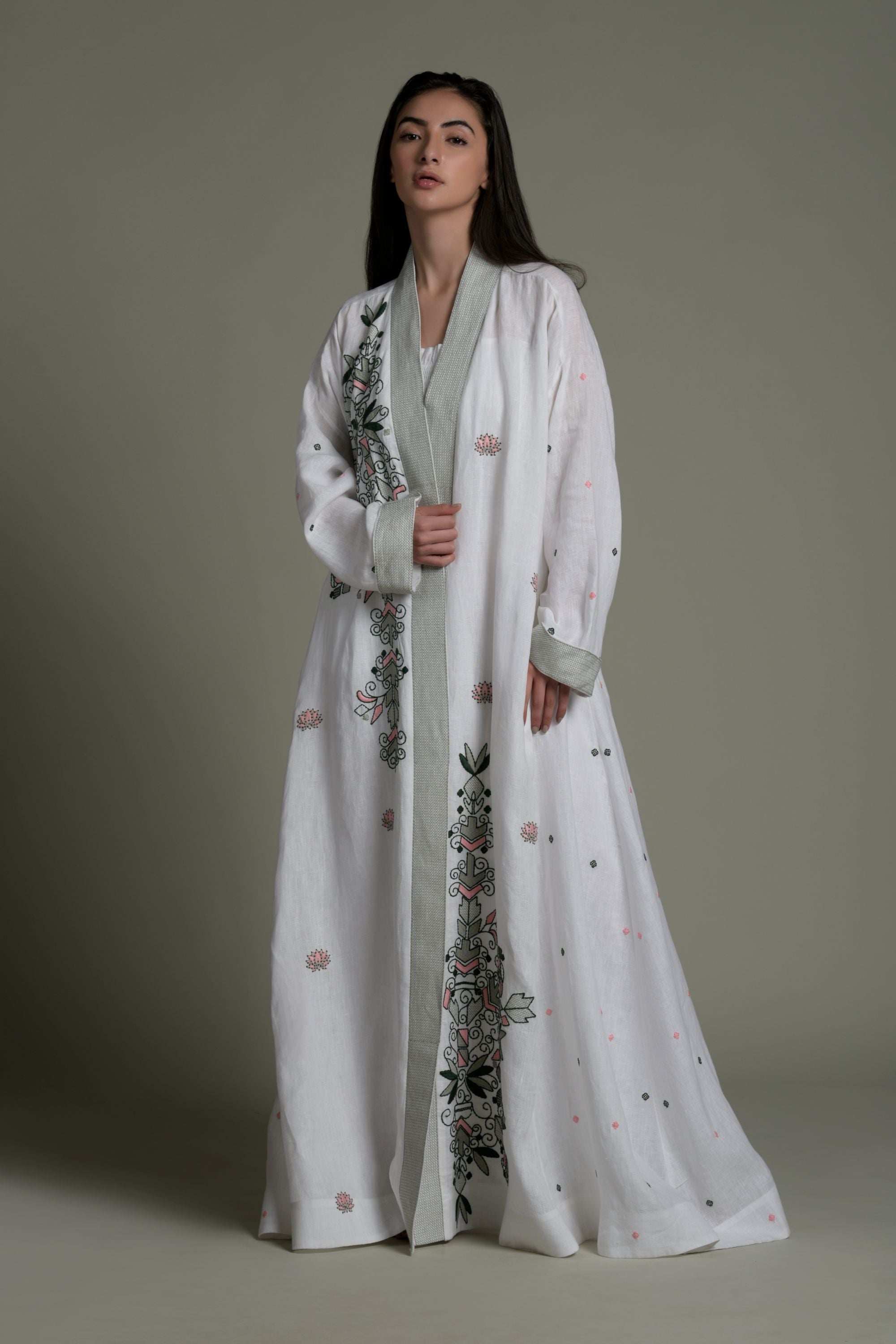 Sarah Embroidered Abaya