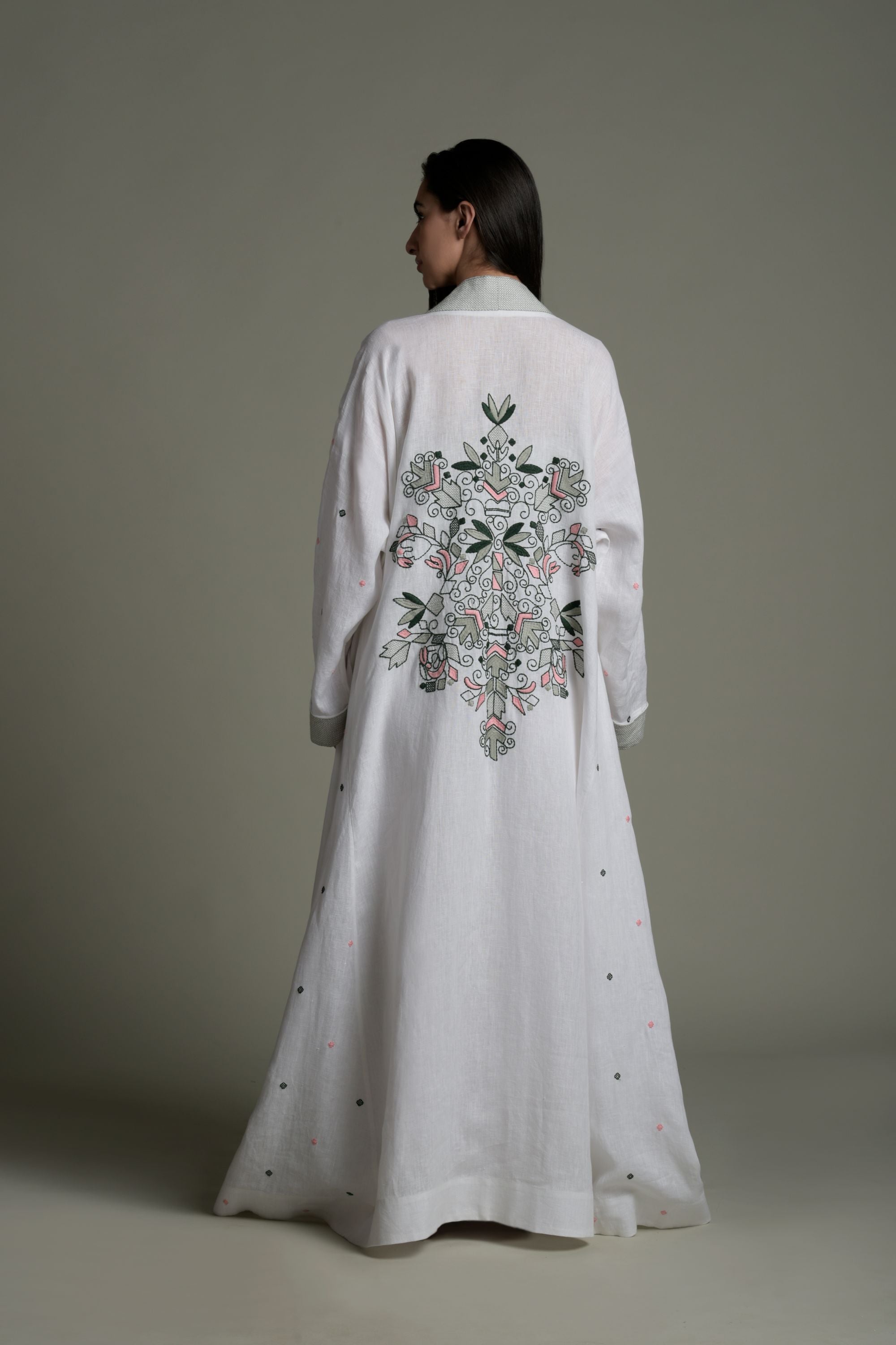 Sarah Embroidered Abaya