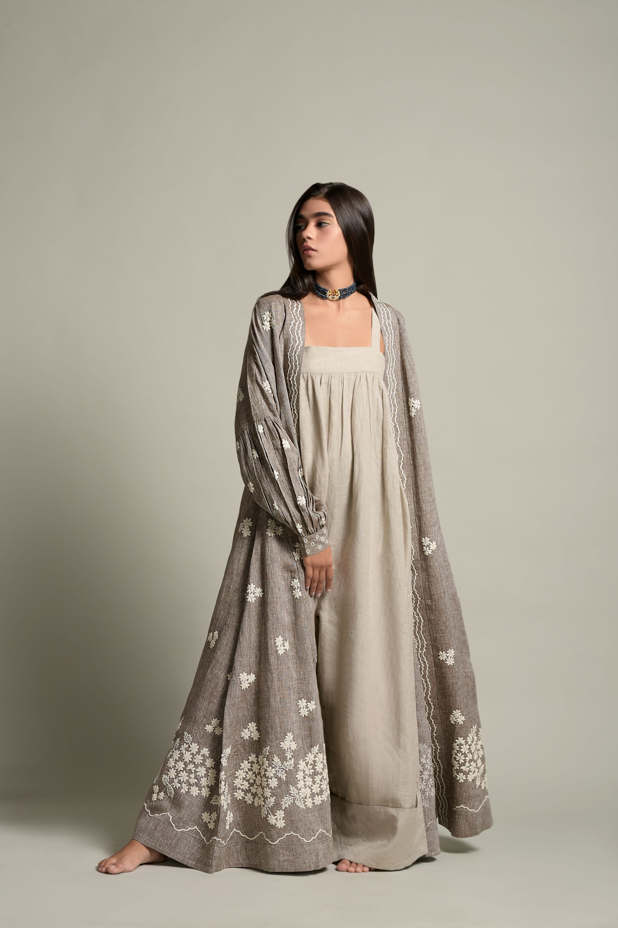 Neha Embroidered Abaya