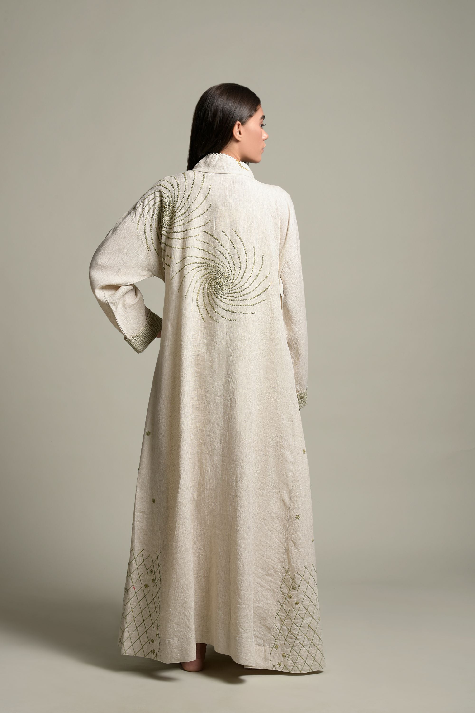 Farzin Embroidered Abaya