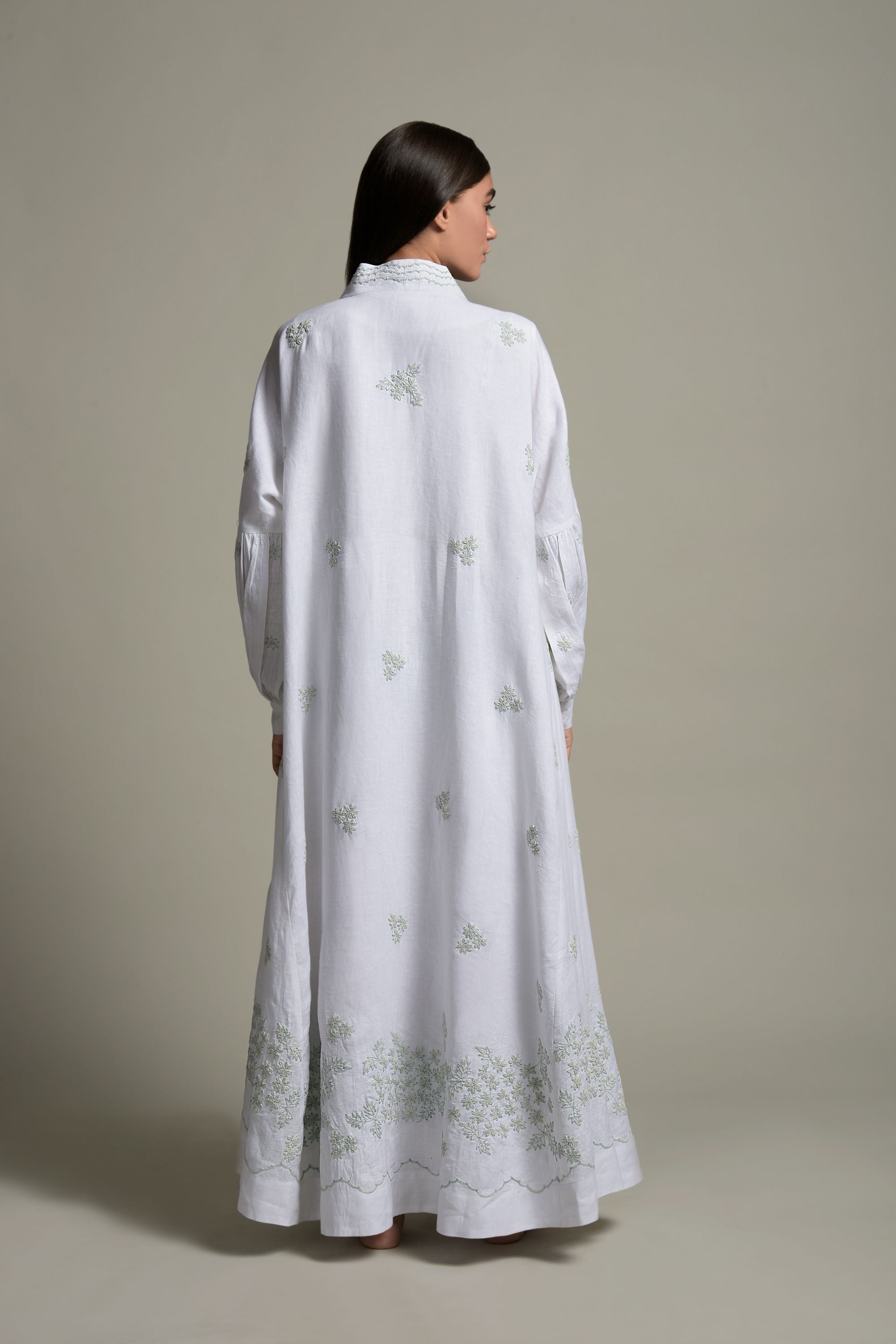 Hiba Embroidered Abaya