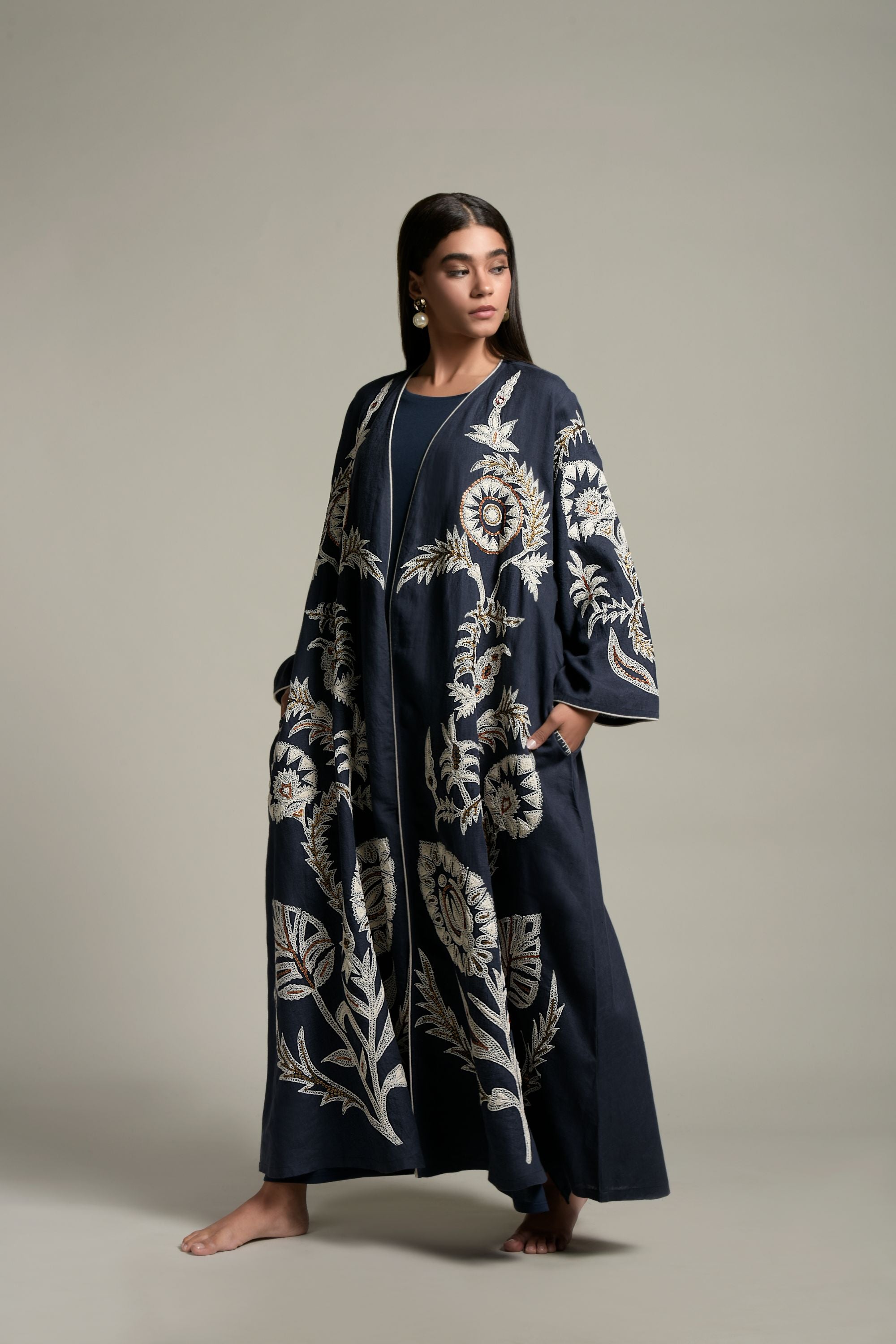 Azra Embroidered Abaya