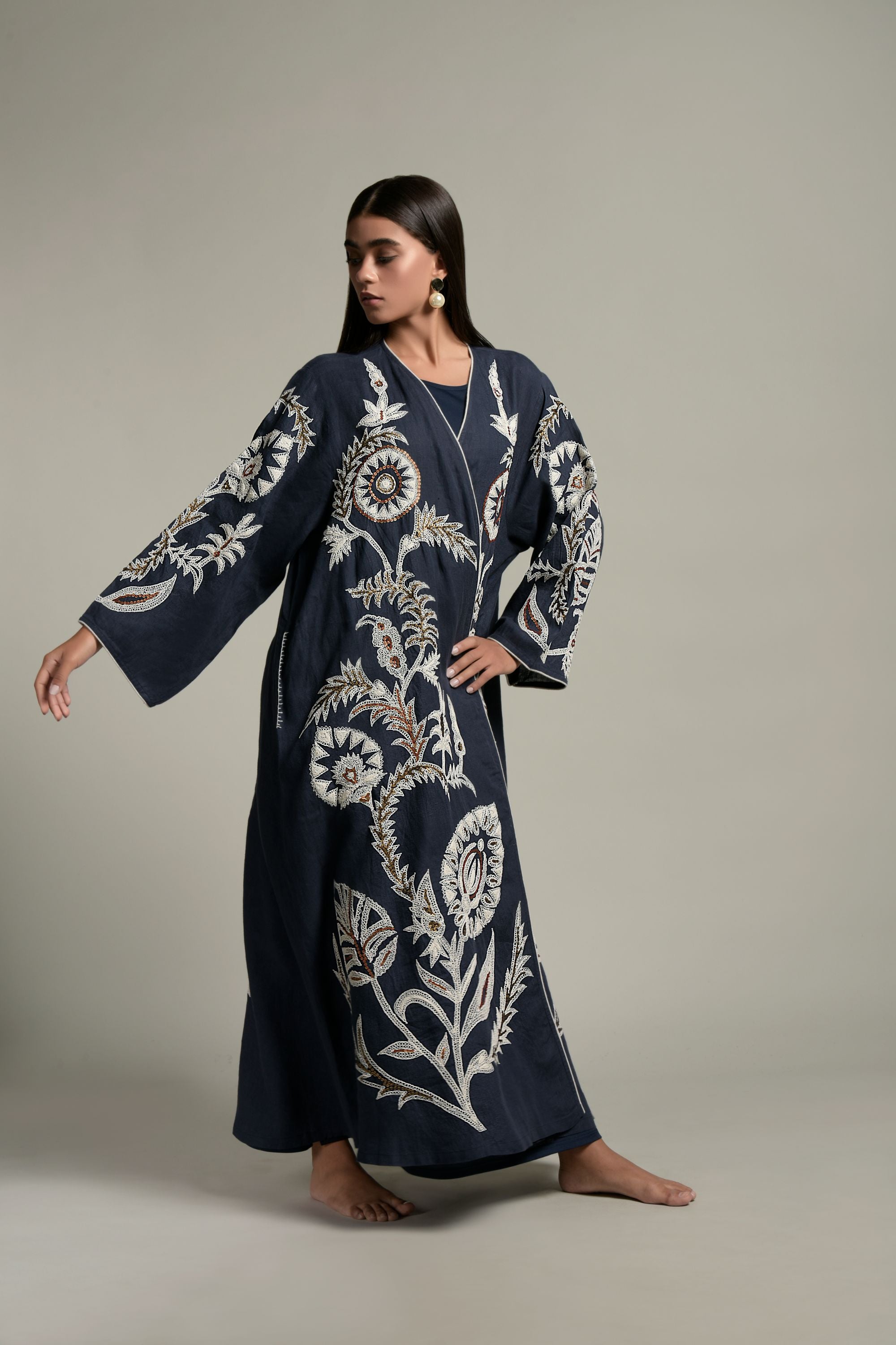 Azra Embroidered Abaya