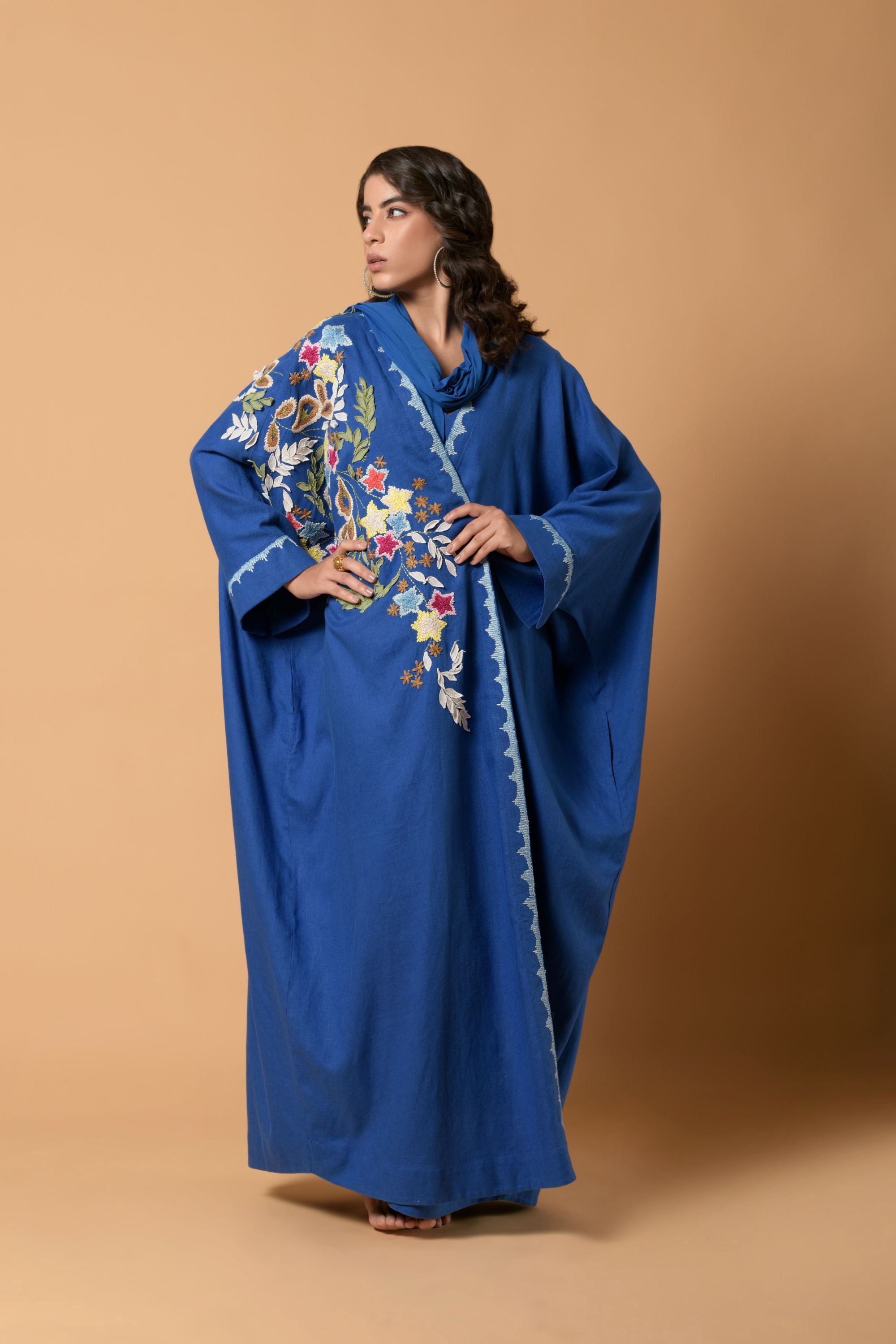 Urwa Enchanted Floral Abaya