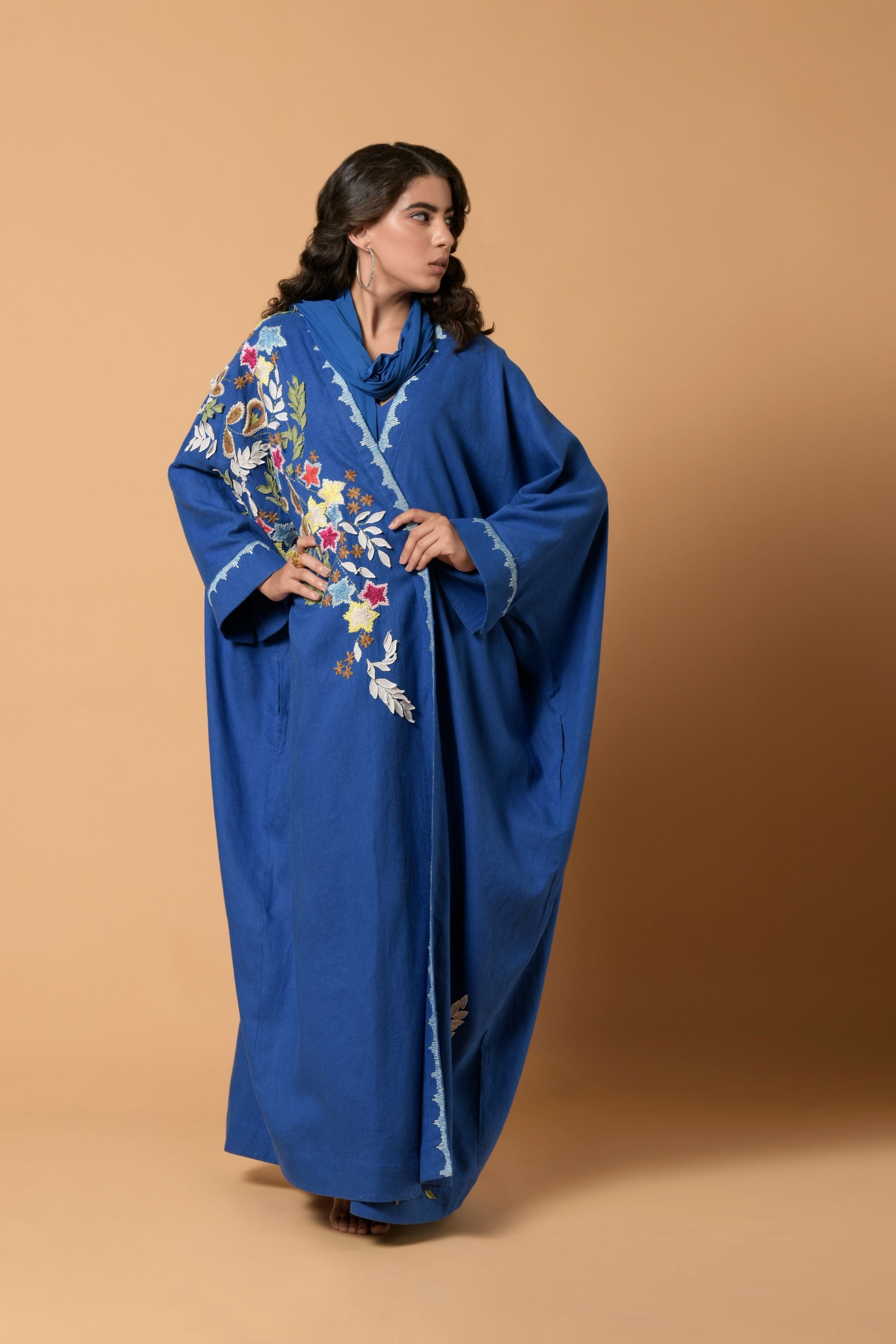 Urwa Enchanted Floral Abaya