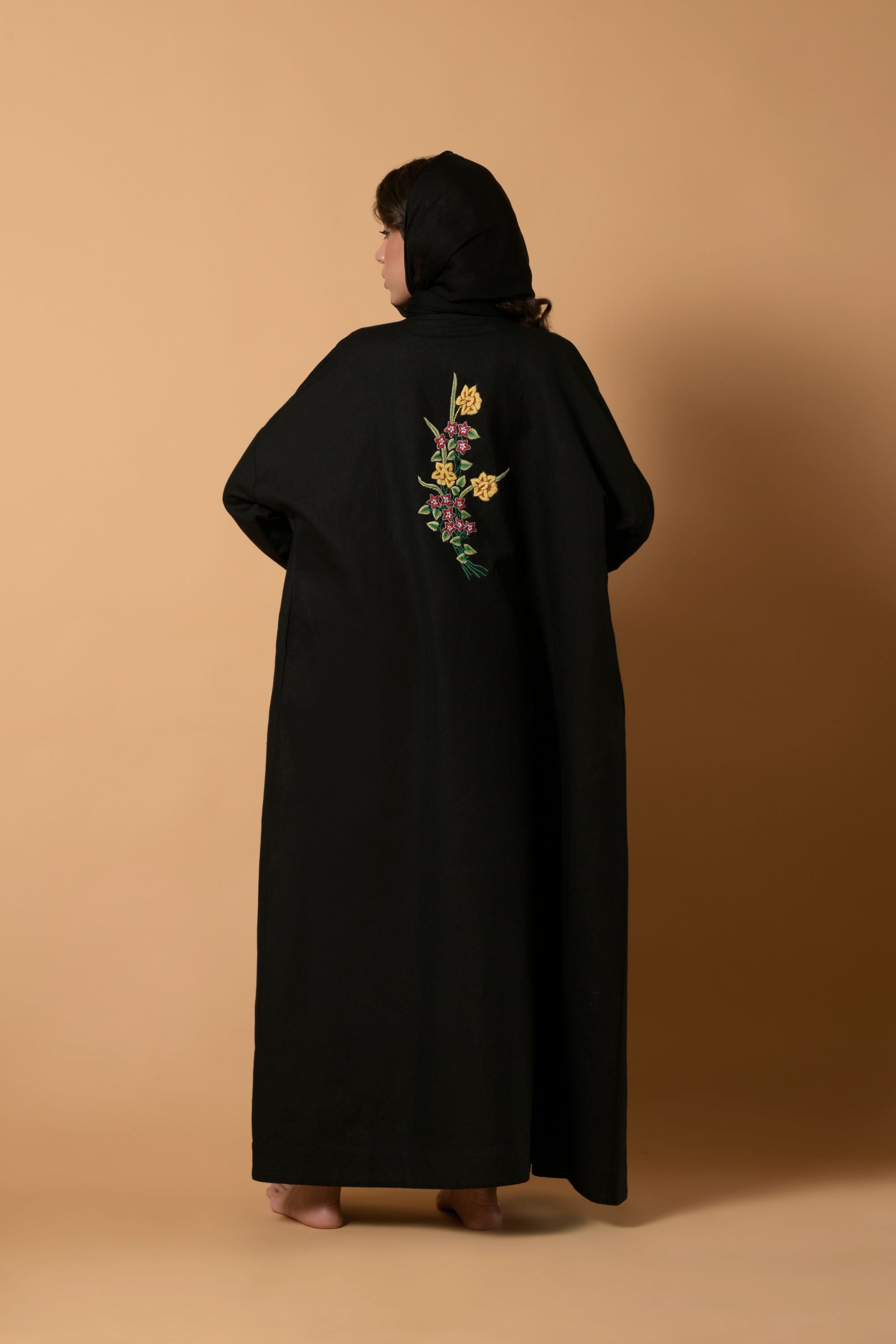 Sabira Midnight Bloom Abaya