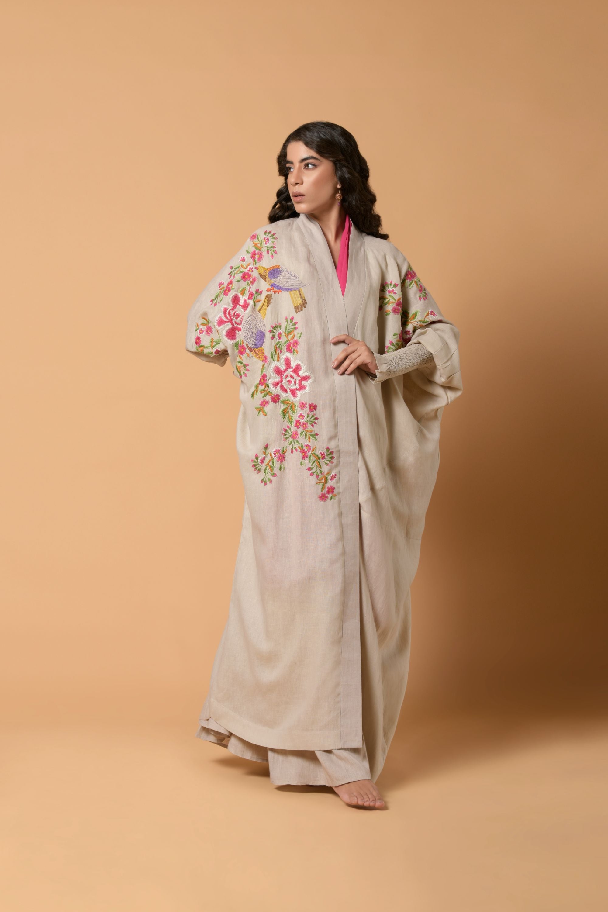 Kiran Desert Rose Abaya