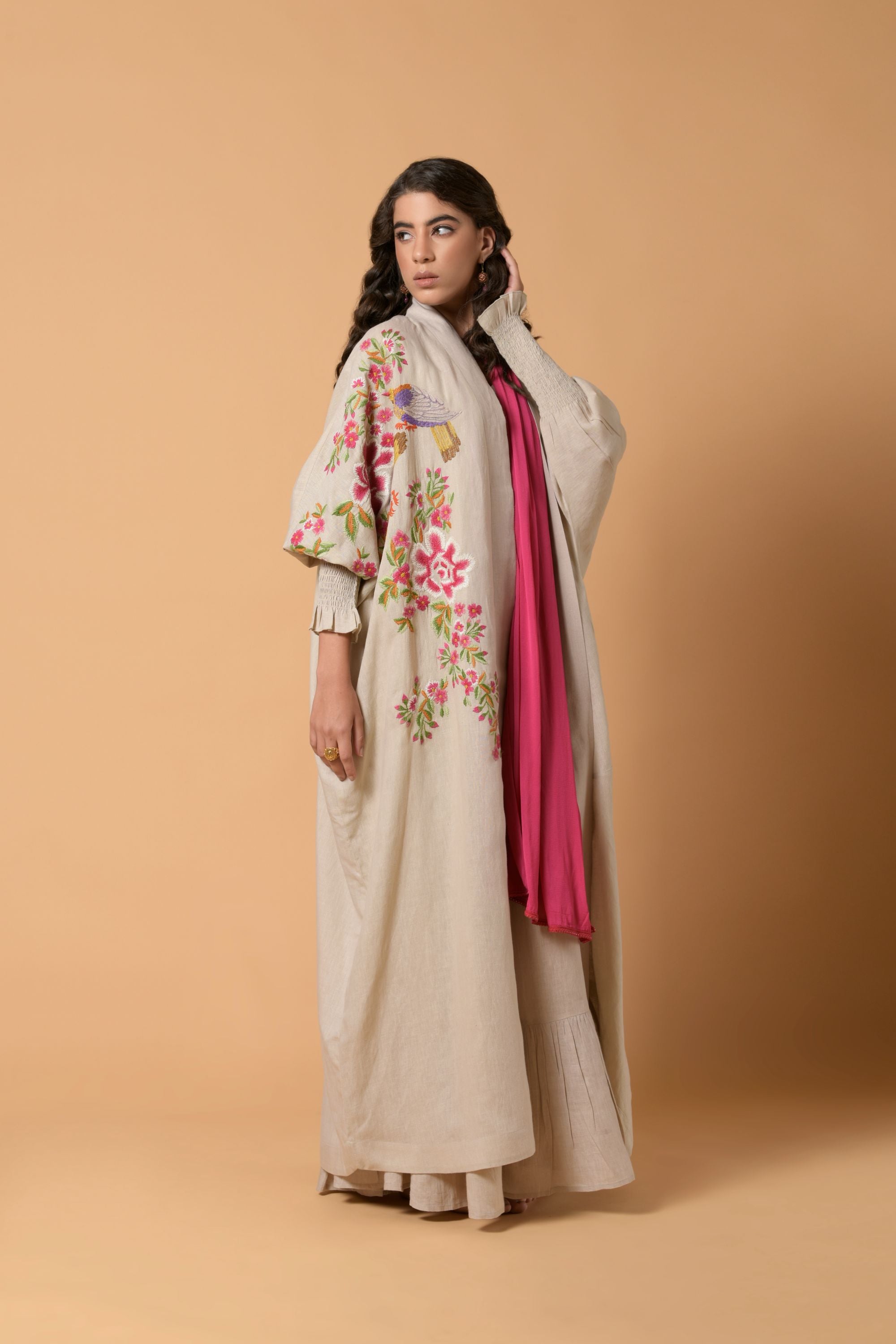 Kiran Desert Rose Abaya