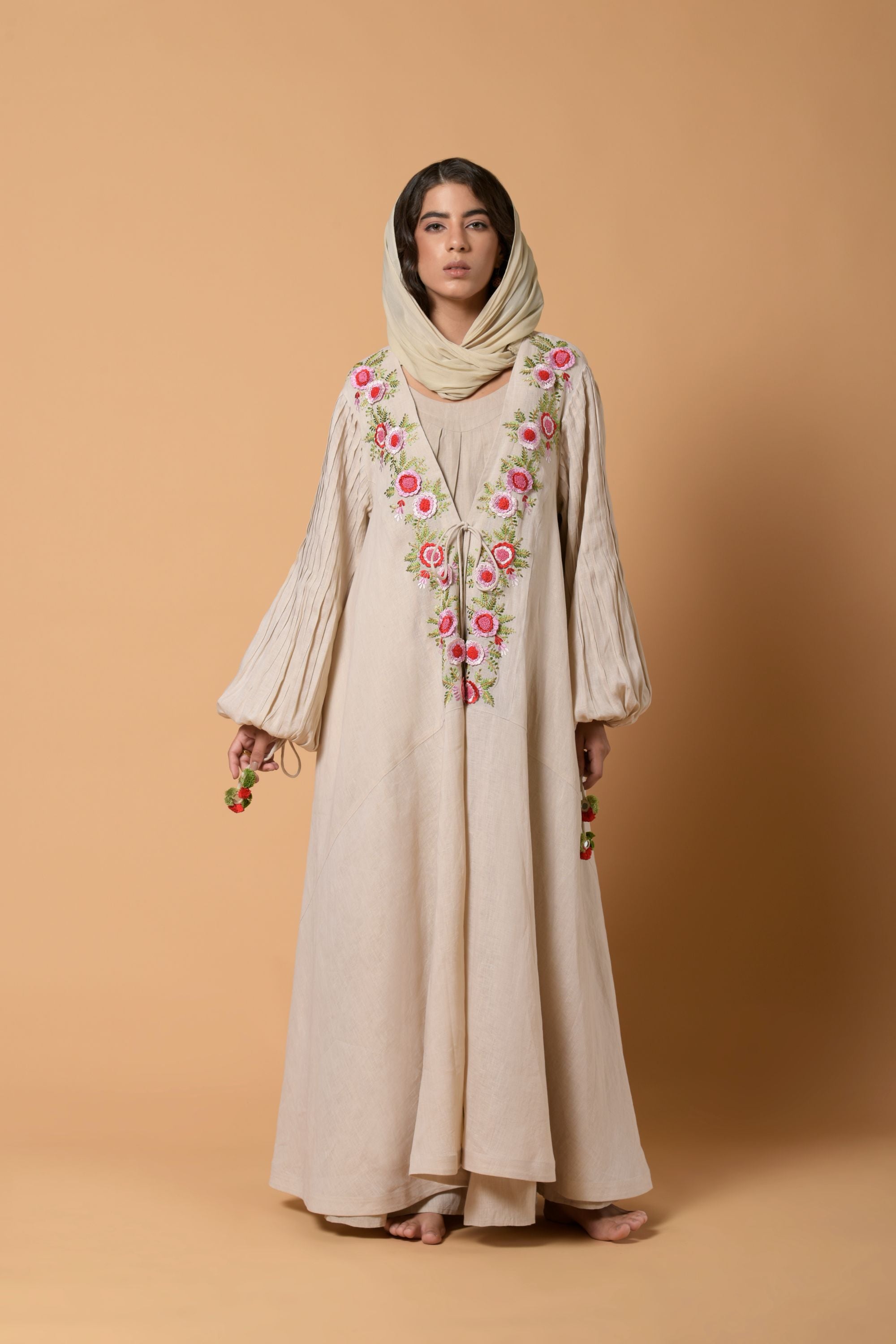 Hareem Blossoms Abaya