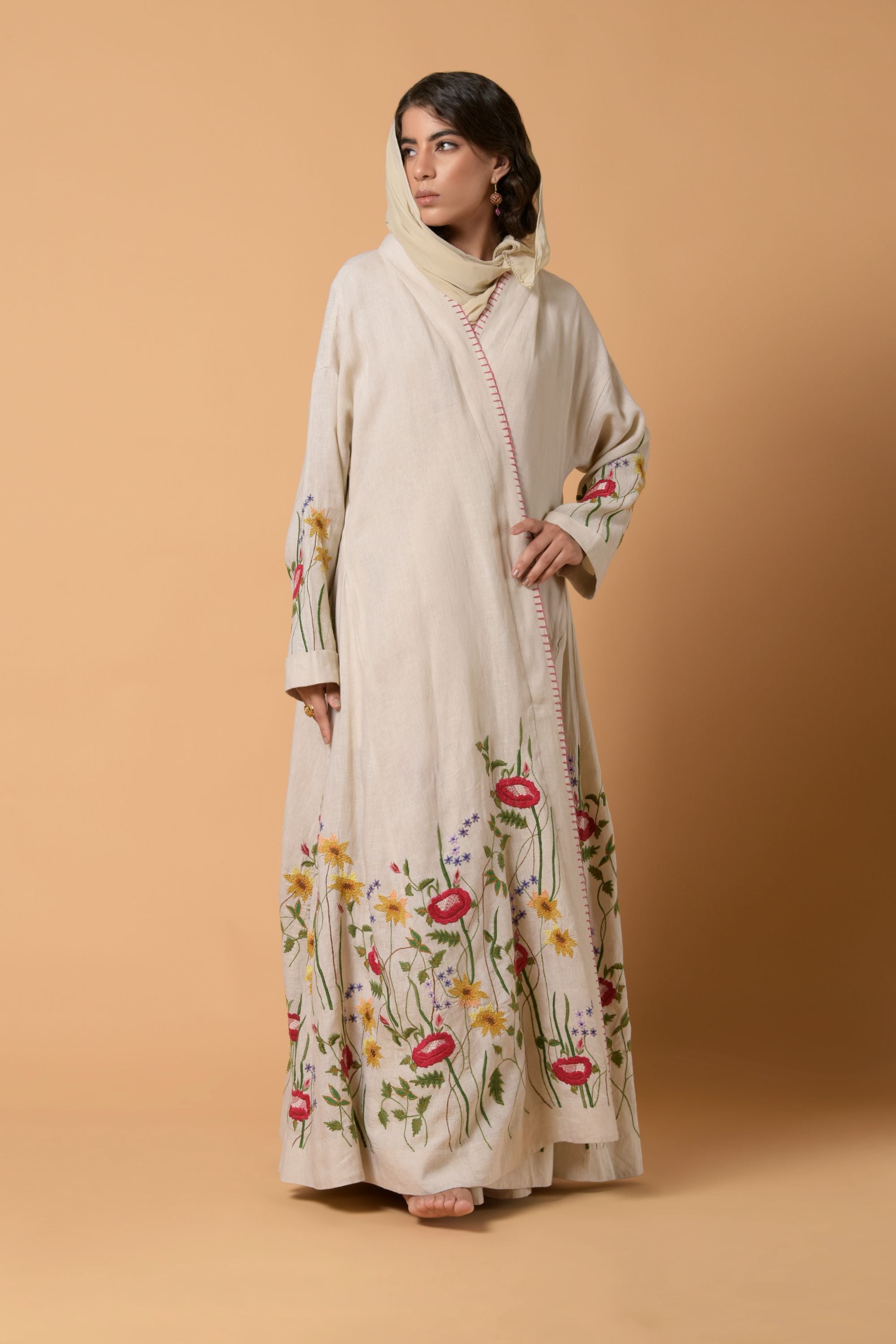 Sadaf Desert Garden Abaya