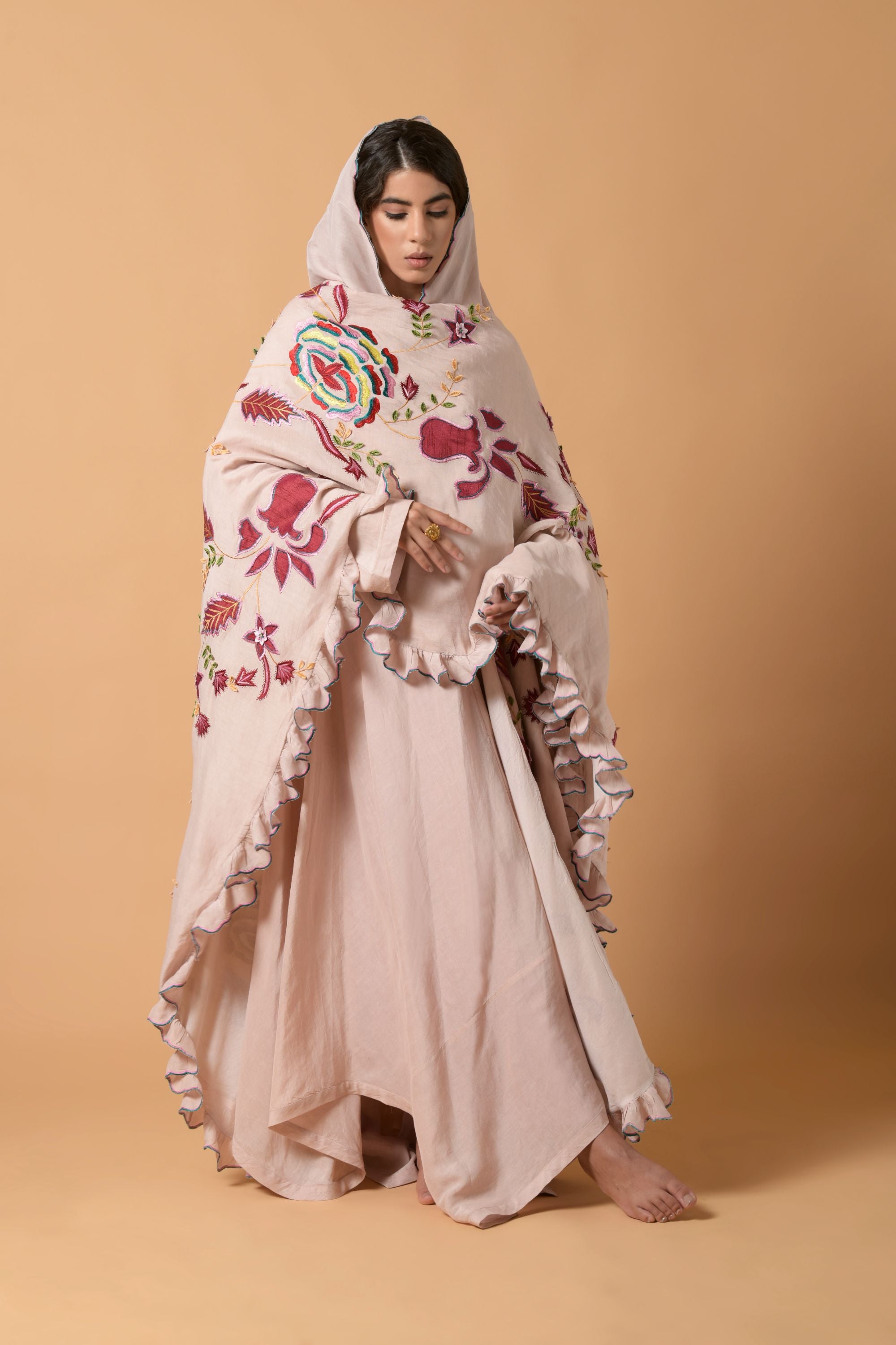 Bushra Bouquet Cape