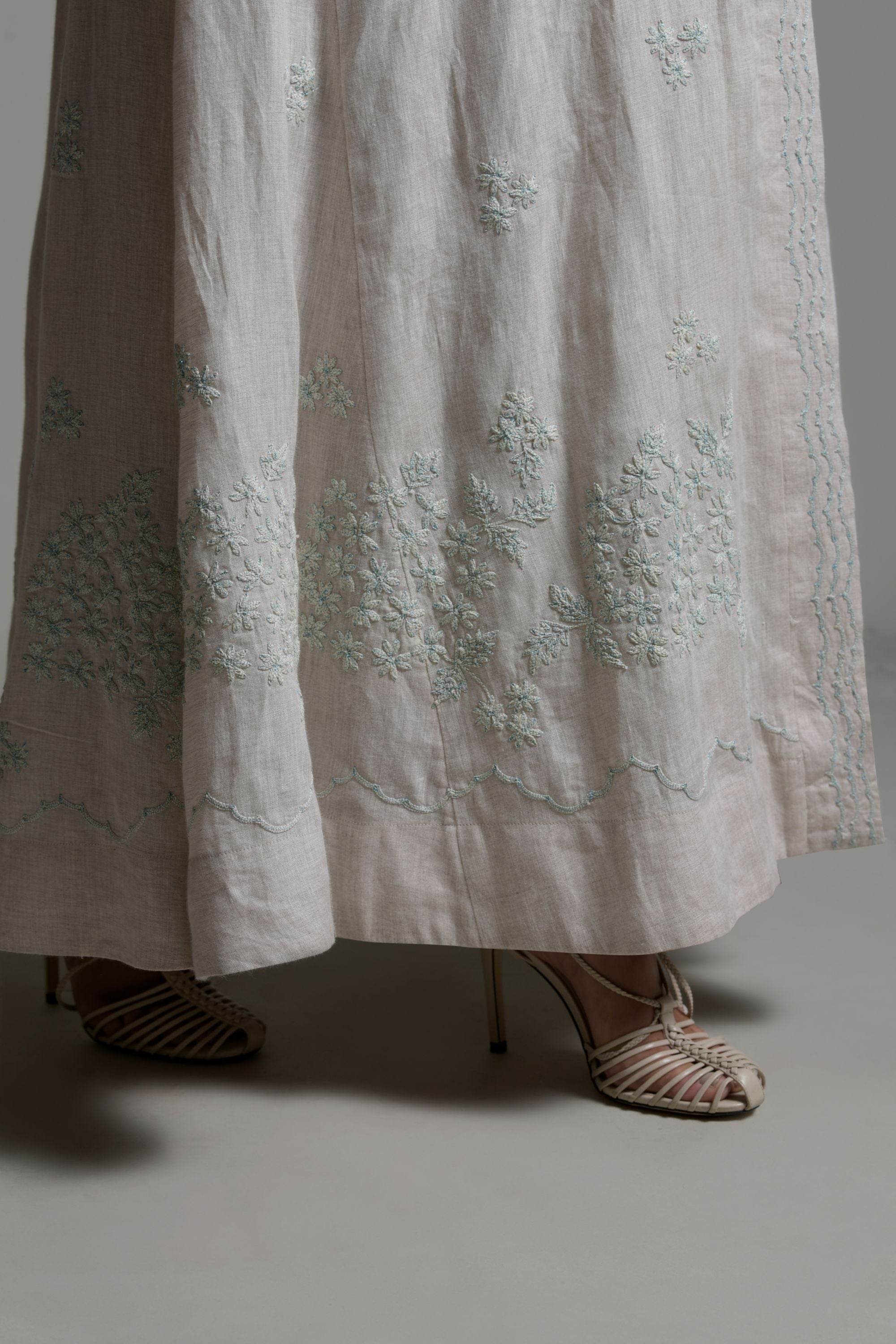 Mahnaz Embroidered Abaya