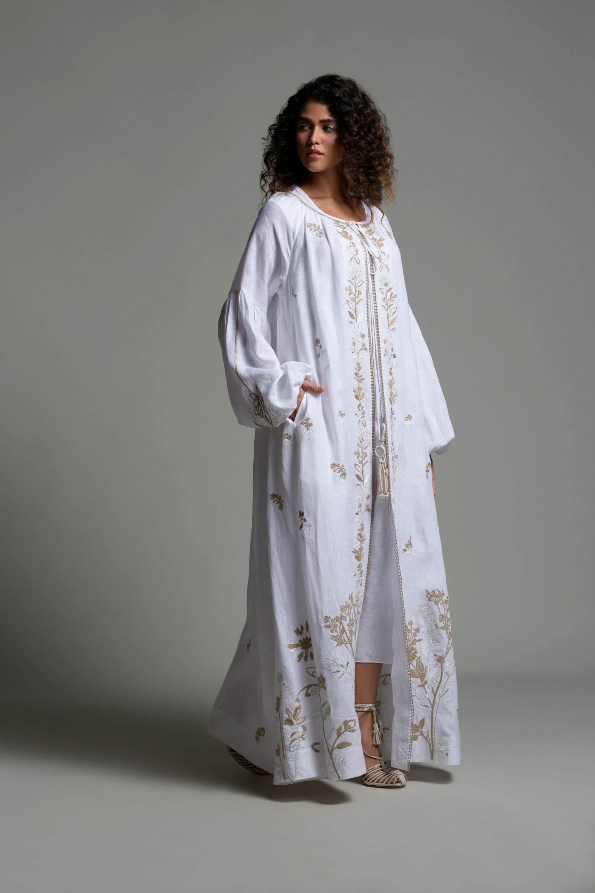 Hanya Embroidered Abaya