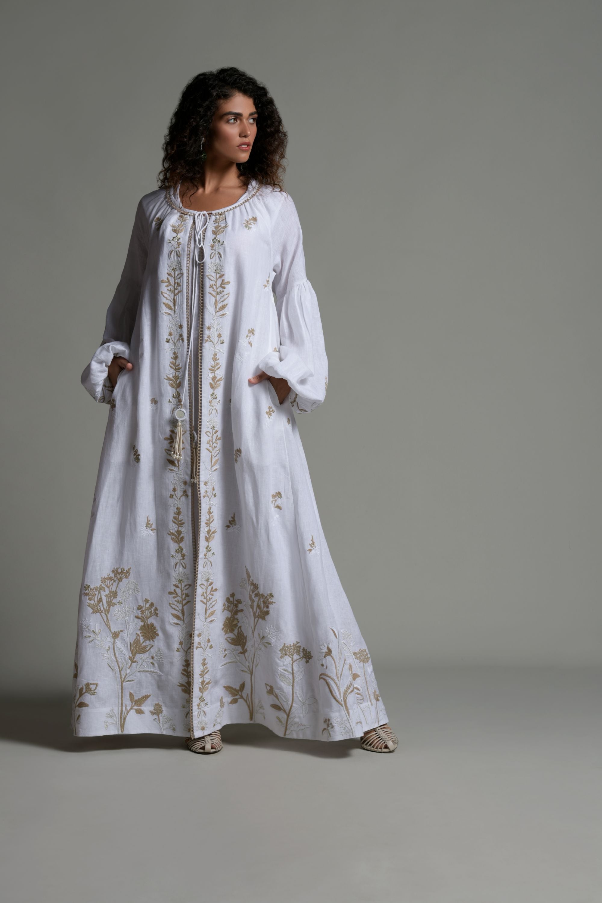 Hanya Embroidered Abaya