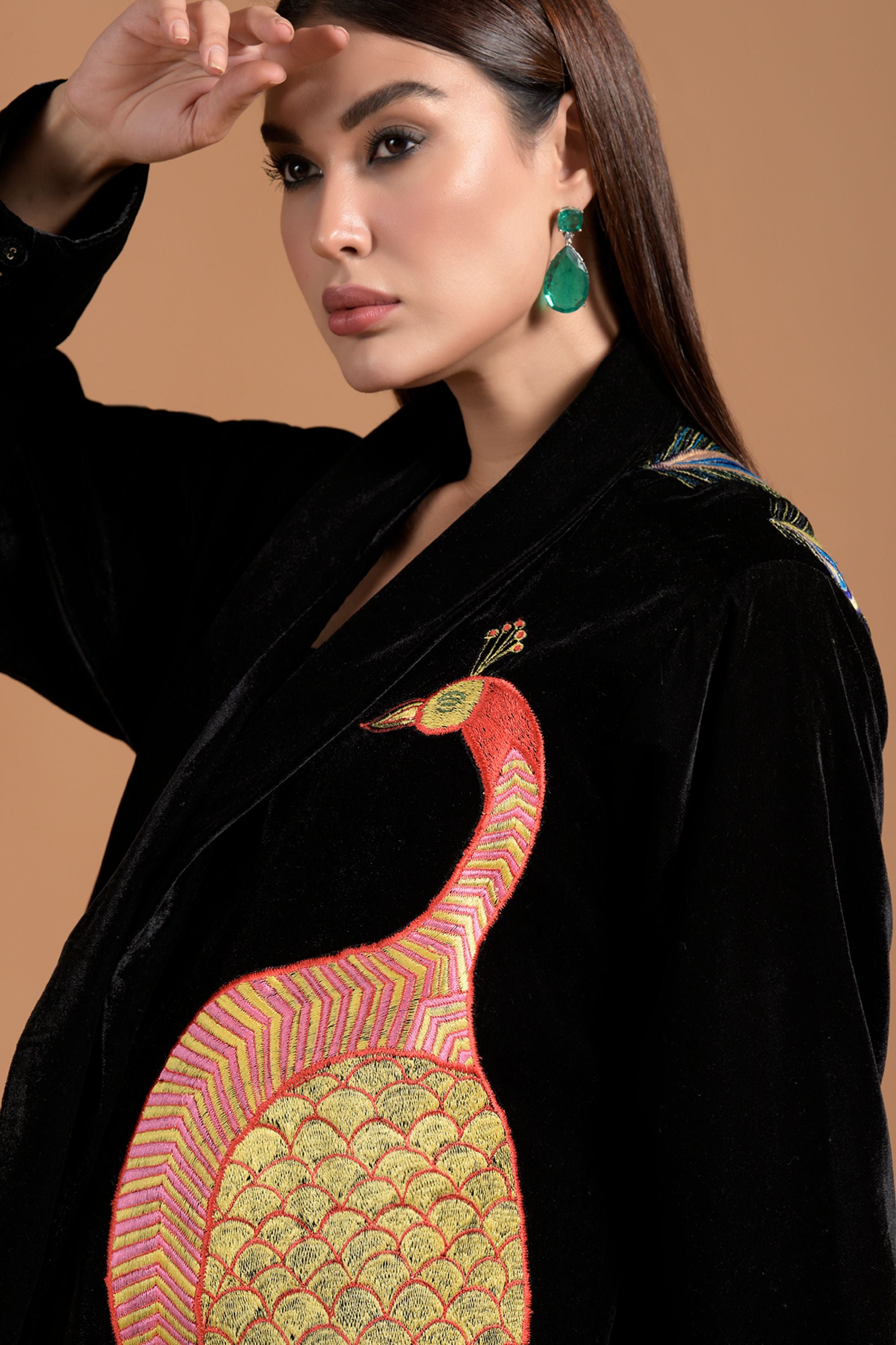 Shabnam Embroidered Abaya