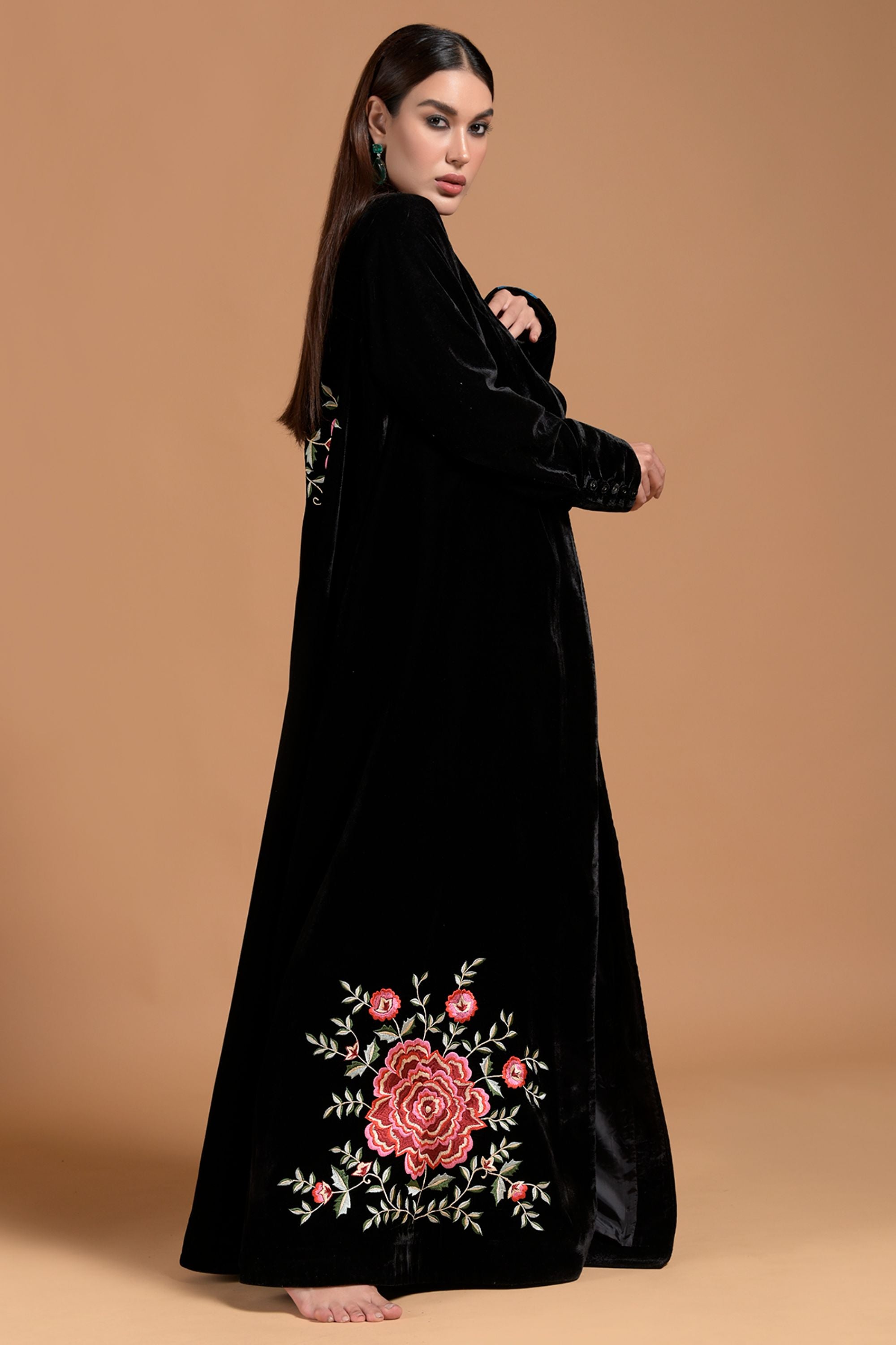 Shabnam Embroidered Abaya