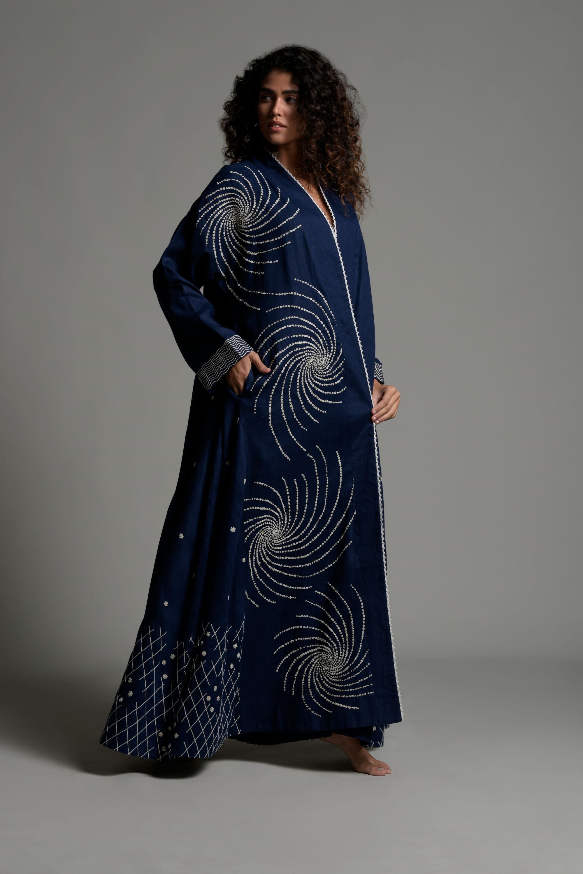 Laiba Embroidered Abaya