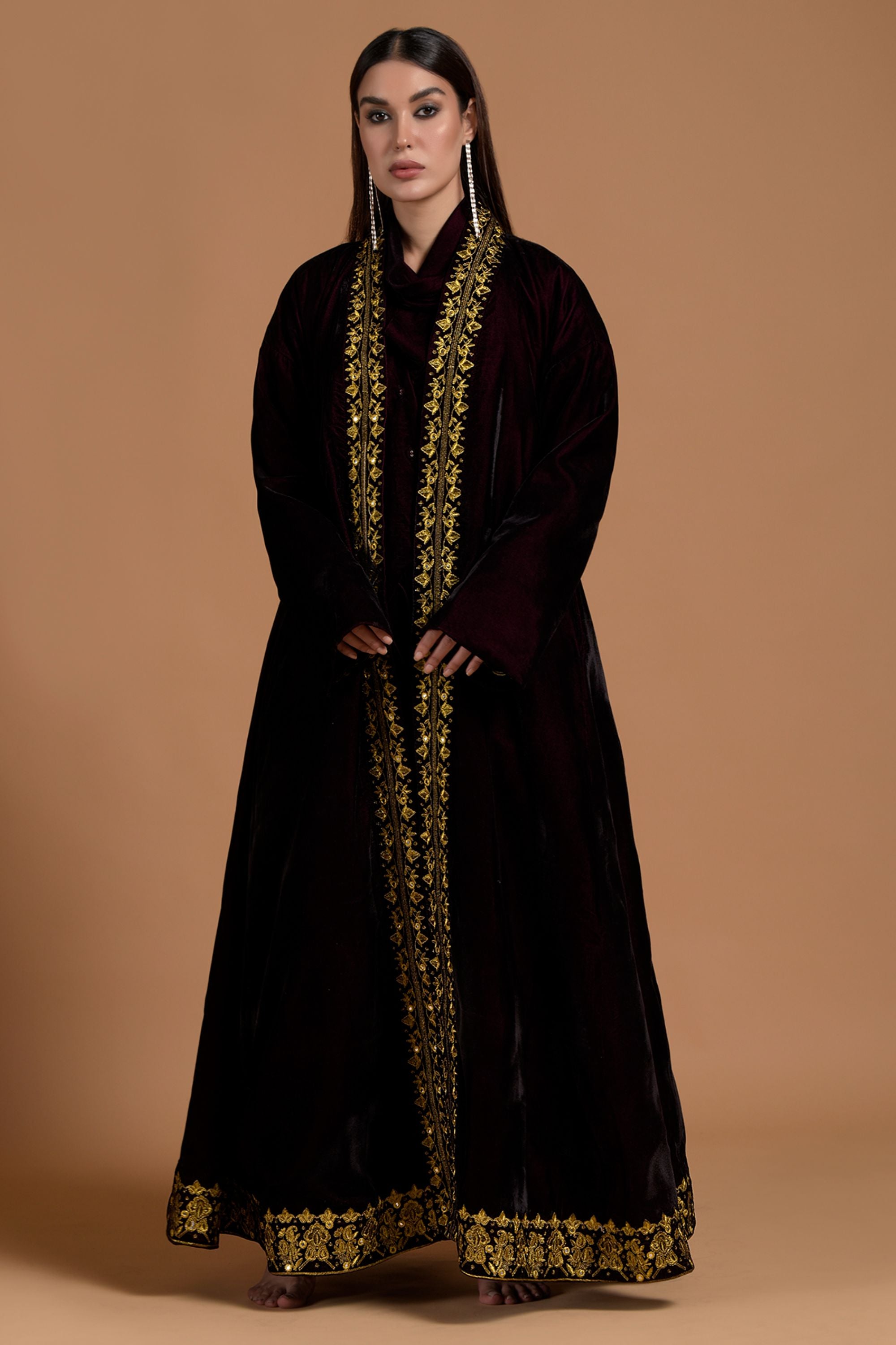 Nadira Embroidered Abaya