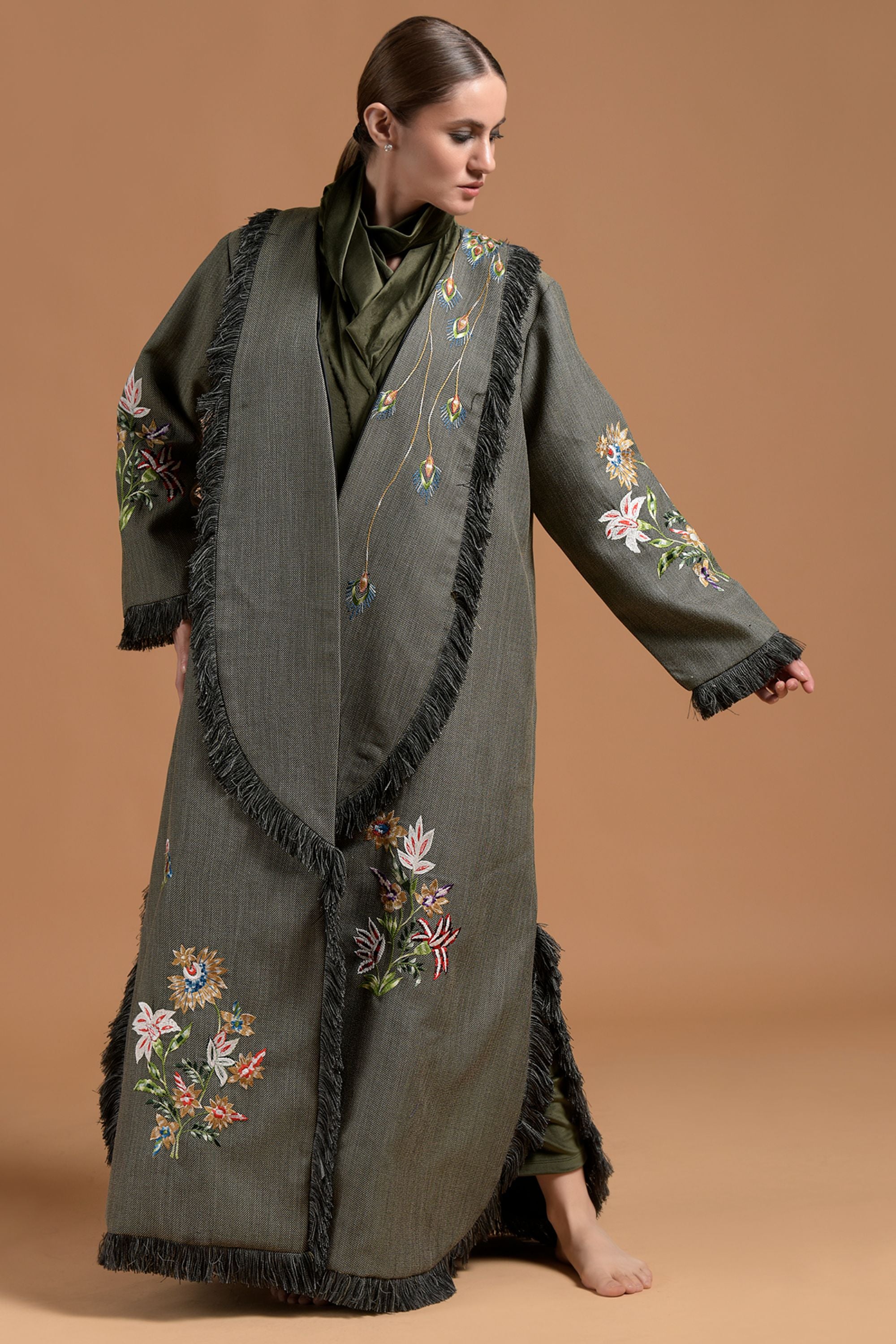 Sana Embroidered Abaya