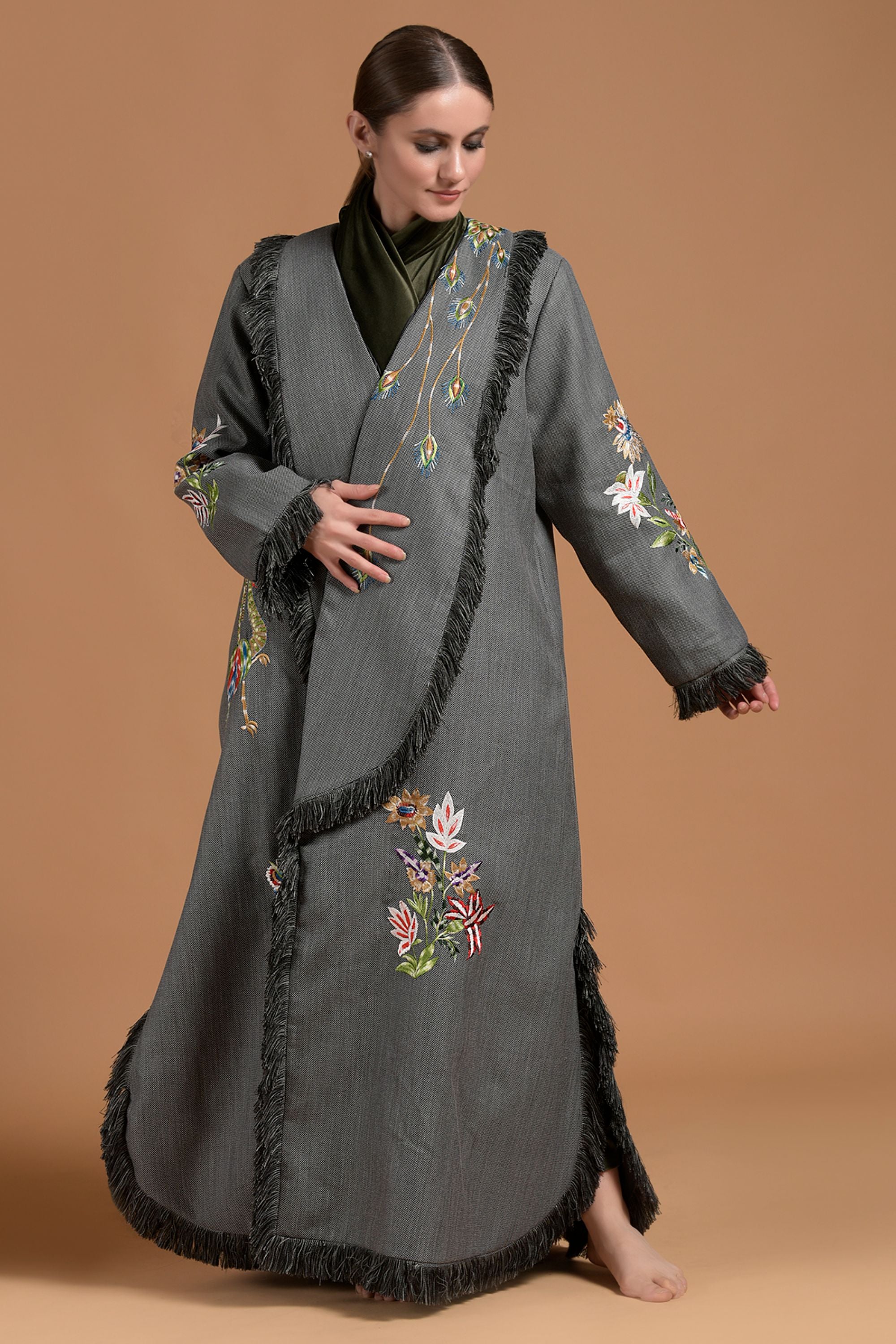 Ibadat Embroidered Abaya