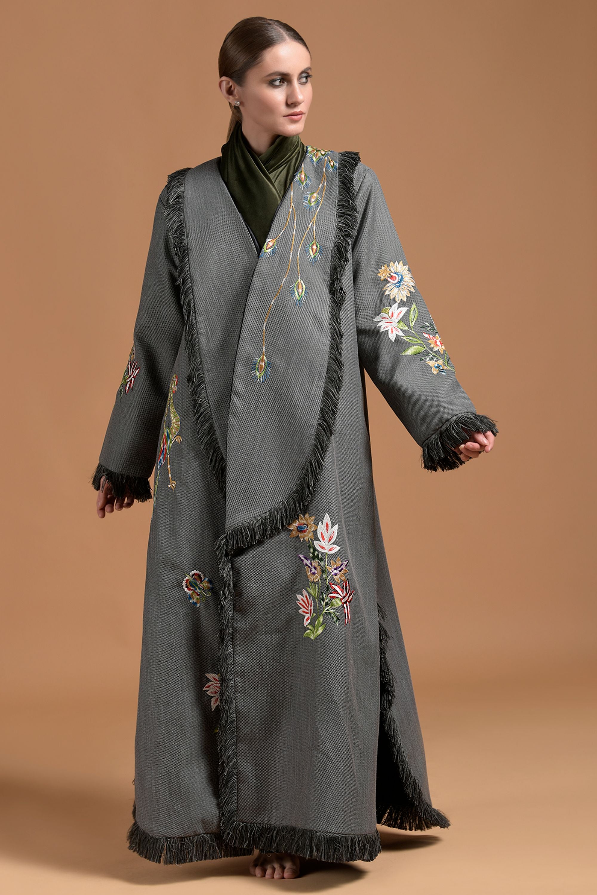 Ibadat Embroidered Abaya